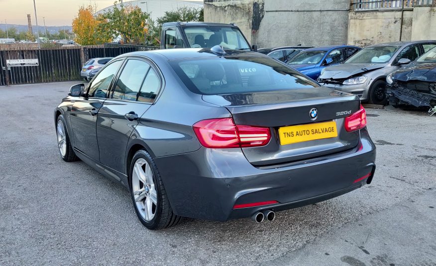 2017 17 BMW 3 SERIES 320D M SPORT AUTO CAT S DAMAGED SALVAGE