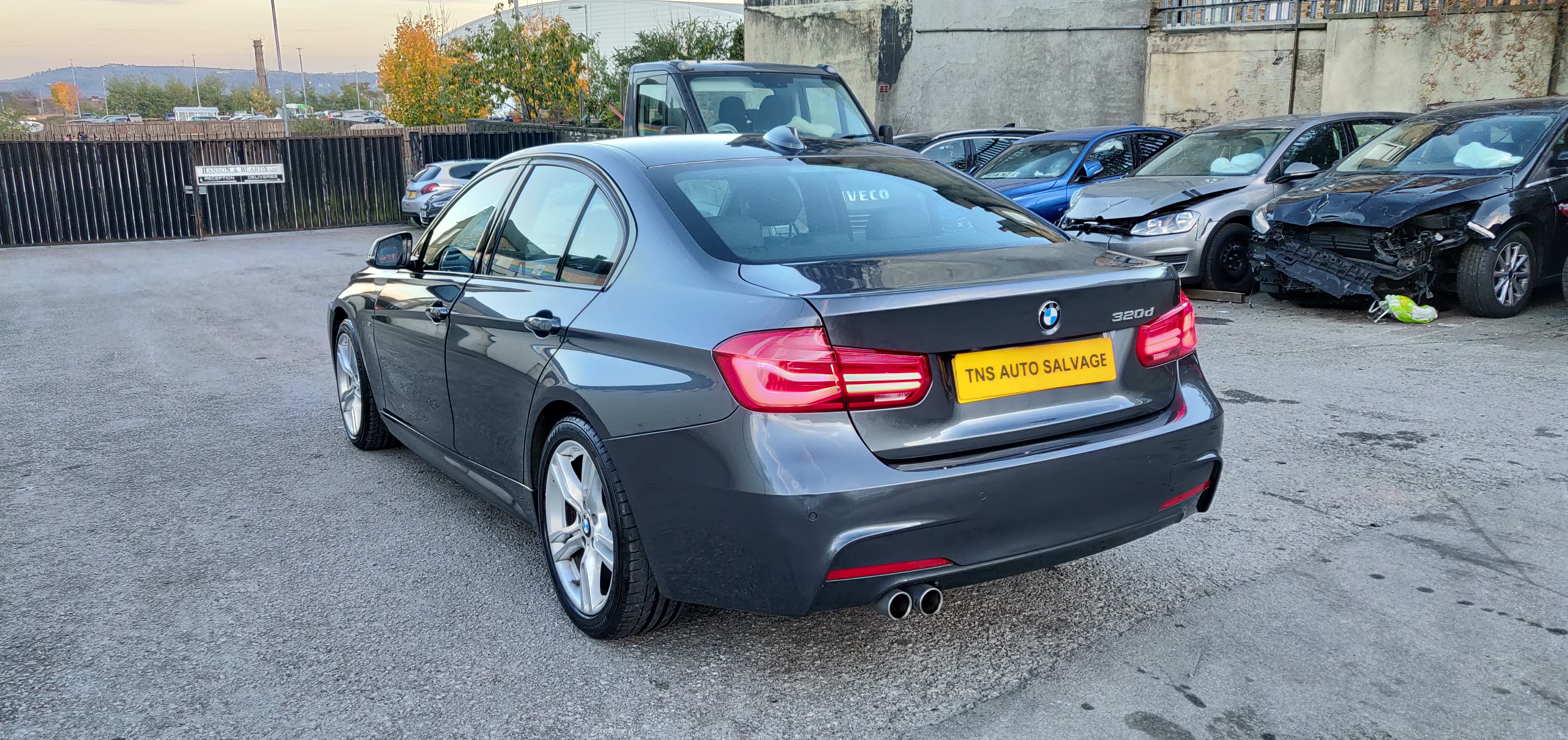 2017 17 BMW 3 SERIES 320D M SPORT AUTO CAT S DAMAGED SALVAGE