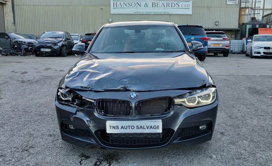 2017 17 BMW 3 SERIES 320D M SPORT AUTO CAT S DAMAGED SALVAGE