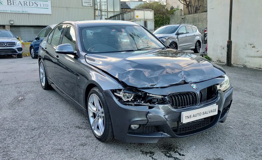 2017 17 BMW 3 SERIES 320D M SPORT AUTO CAT S DAMAGED SALVAGE