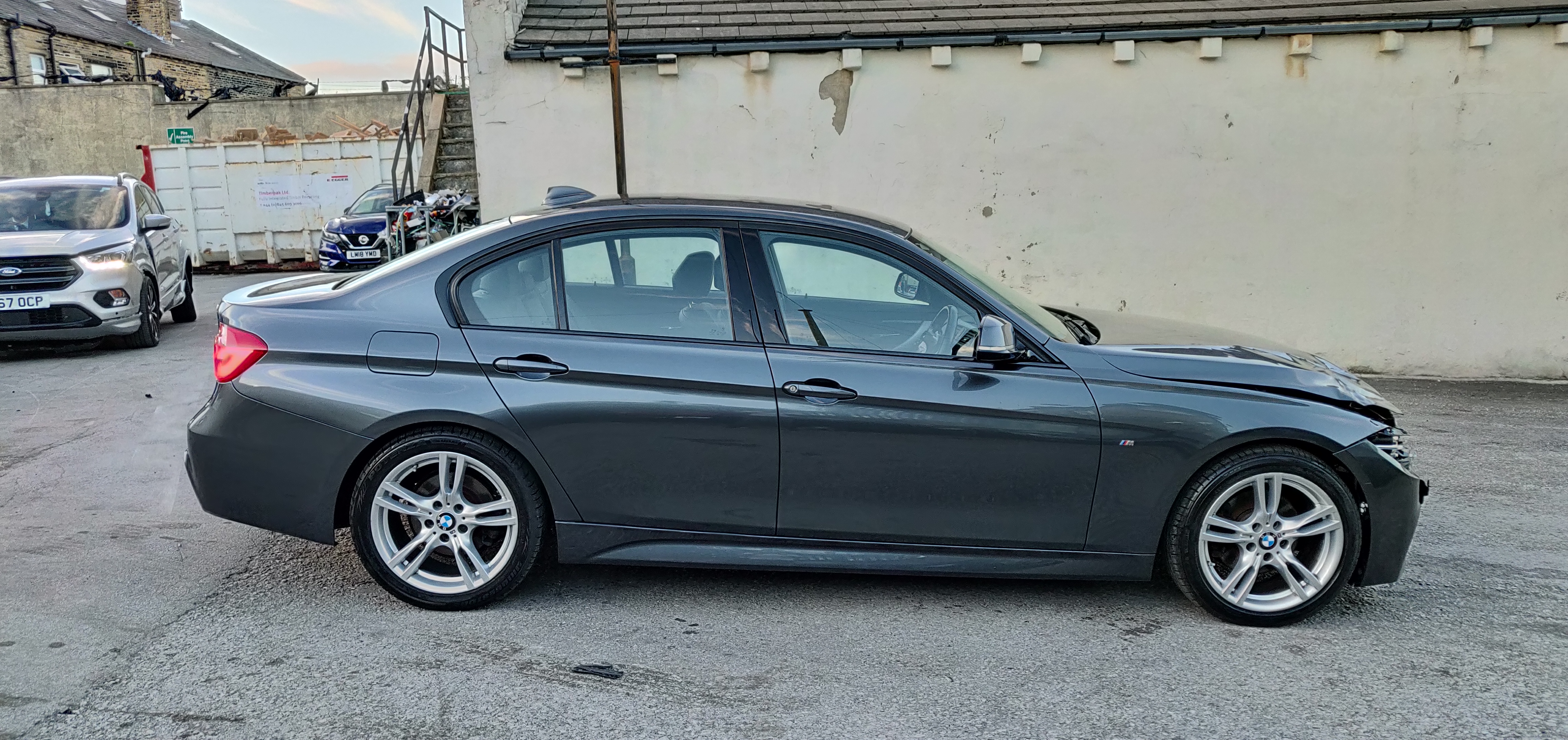 2017 17 BMW 3 SERIES 320D M SPORT AUTO CAT S DAMAGED SALVAGE