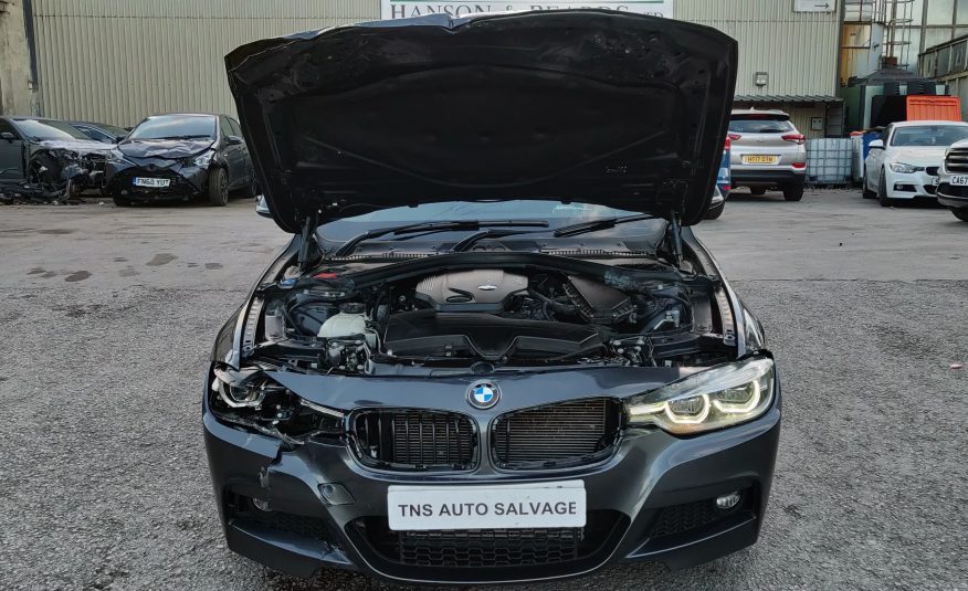 2017 17 BMW 3 SERIES 320D M SPORT AUTO CAT S DAMAGED SALVAGE