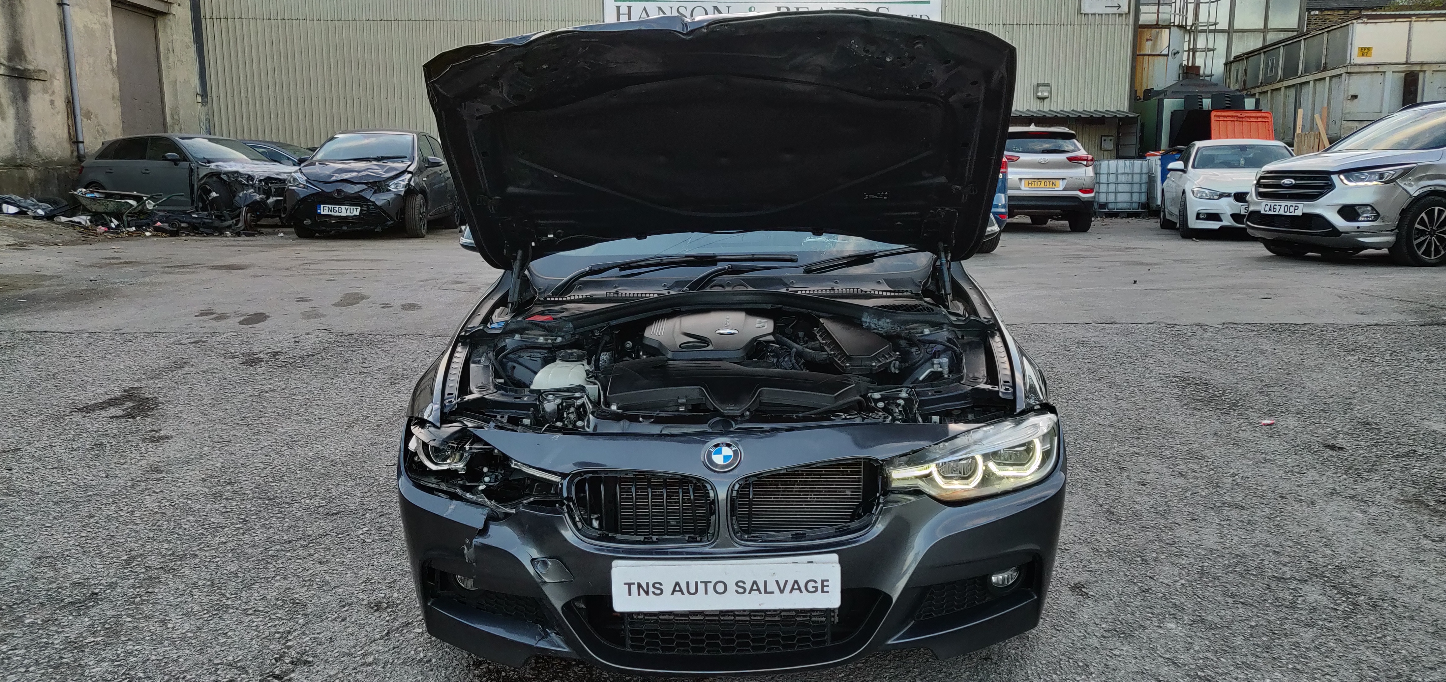 2017 17 BMW 3 SERIES 320D M SPORT AUTO CAT S DAMAGED SALVAGE