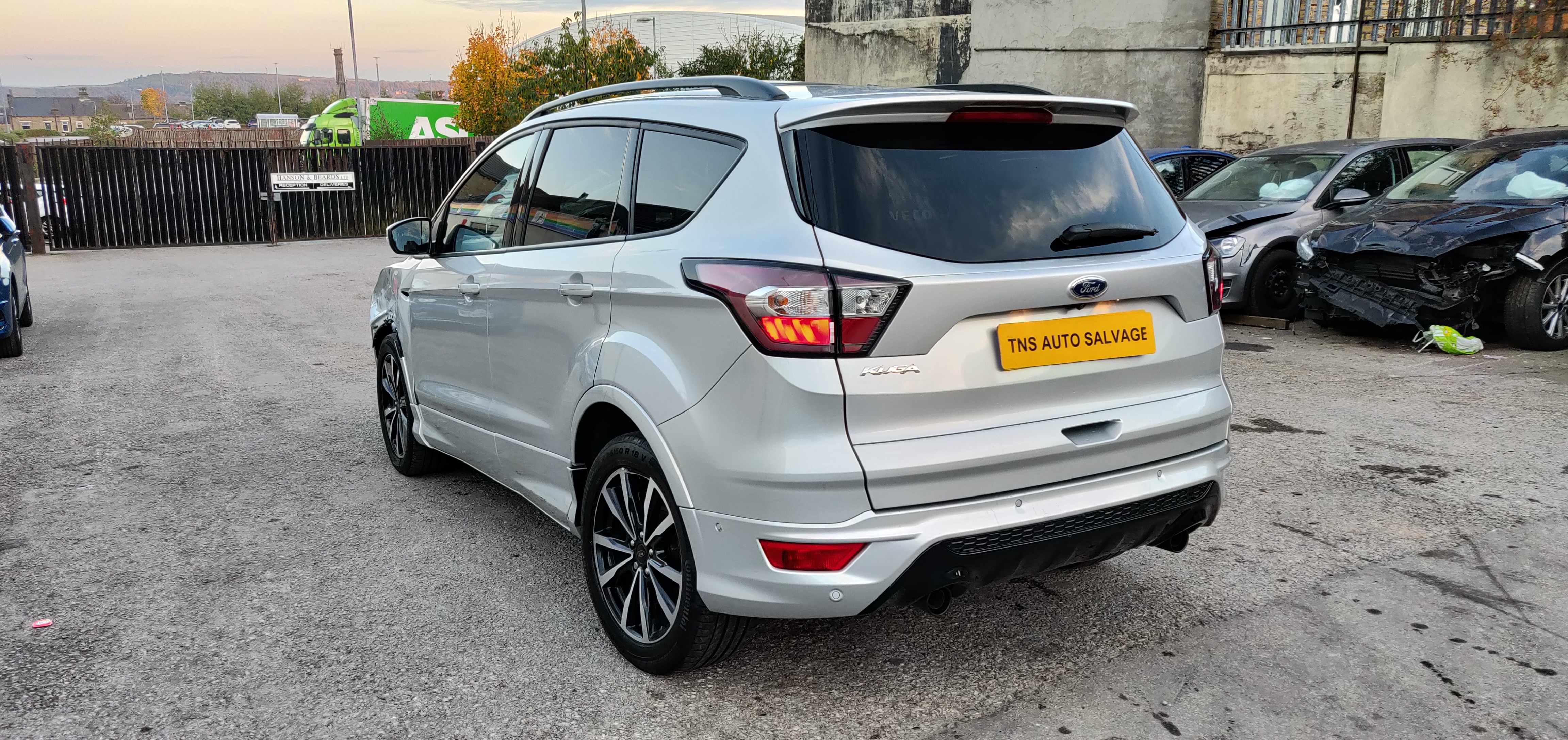 2018 FORD KUGA ST-LINE 2.0 TDCi CAT S DAMAGED SALVAGE
