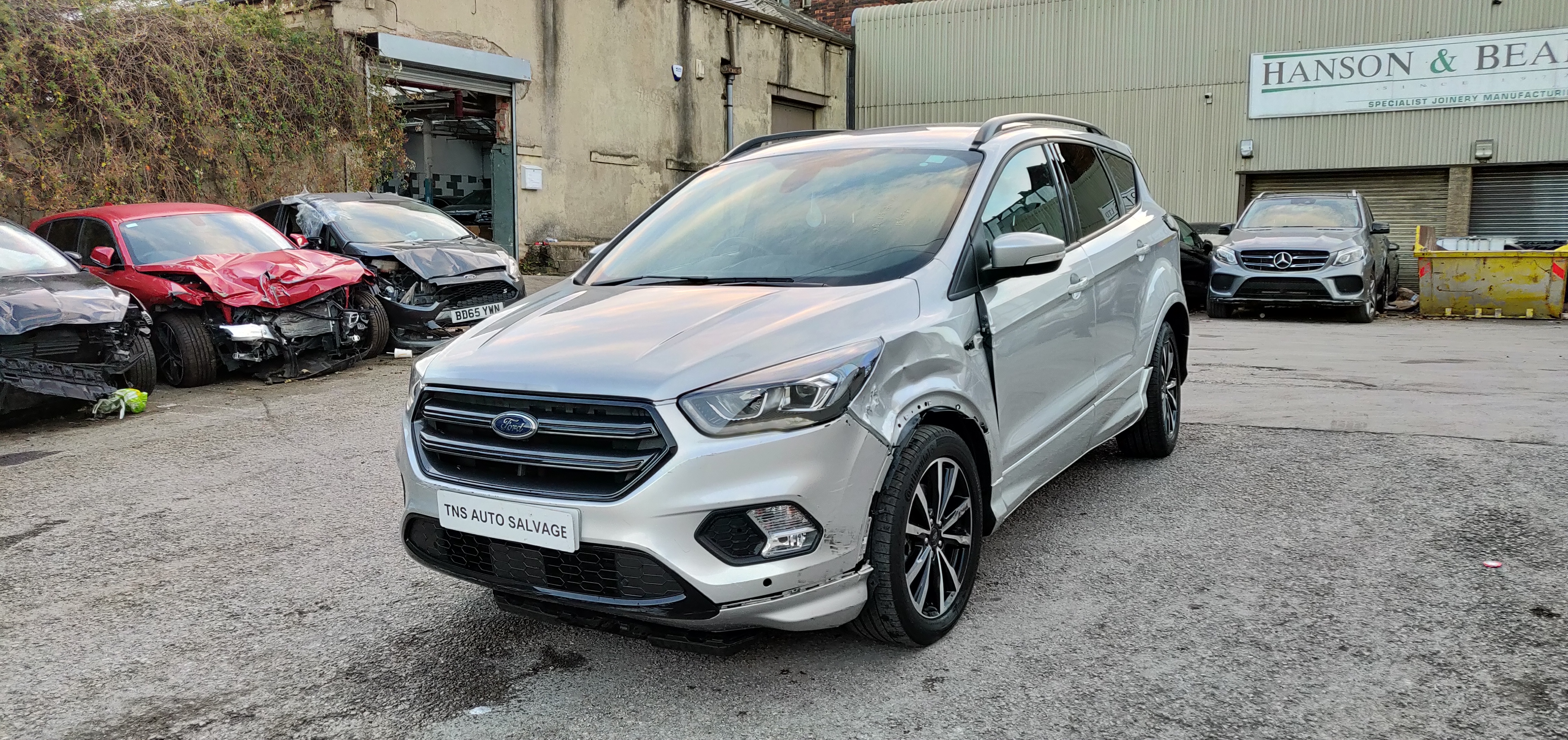 2018 FORD KUGA ST-LINE 2.0 TDCi CAT S DAMAGED SALVAGE