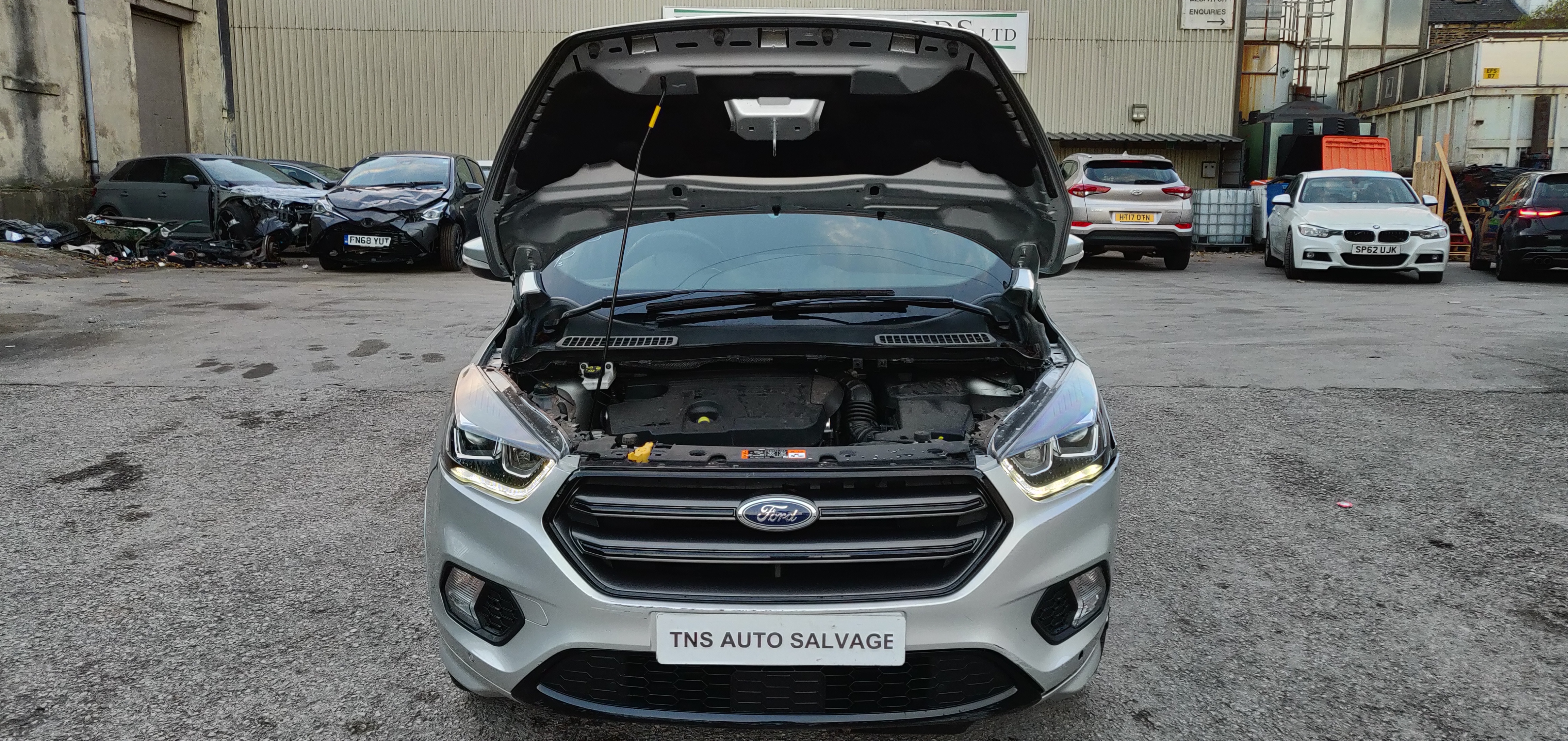 2018 FORD KUGA ST-LINE 2.0 TDCi CAT S DAMAGED SALVAGE