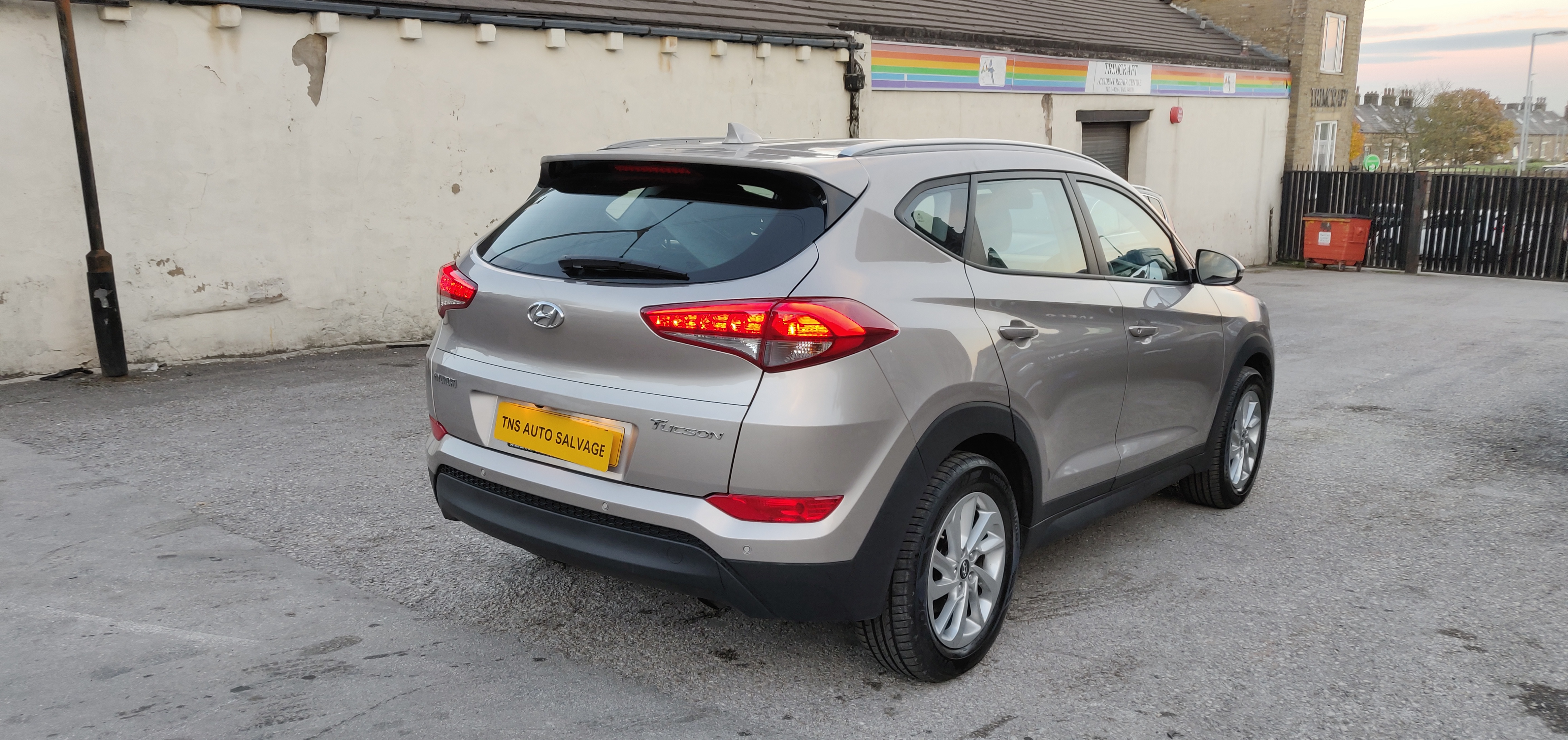 2017 17 HYUNDAI TUCSON 1.7 BLUE DRIVE SE NAV UNRECORDED DAMAGED SALVAGE