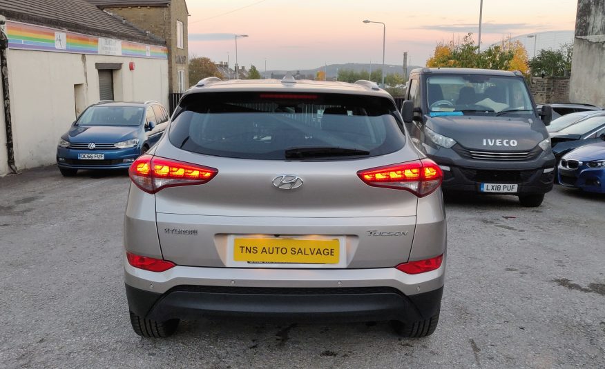 2017 17 HYUNDAI TUCSON 1.7 BLUE DRIVE SE NAV UNRECORDED DAMAGED SALVAGE