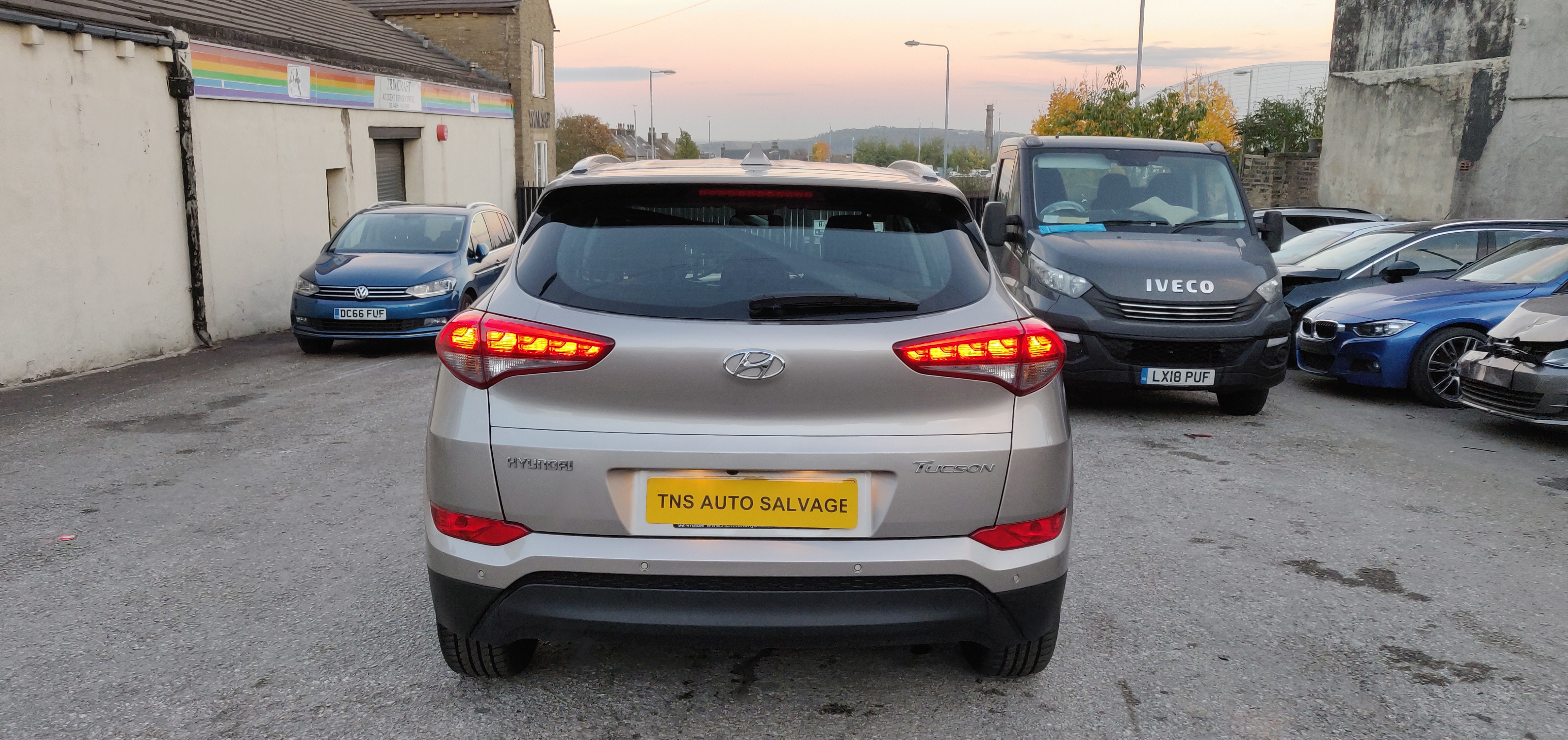 2017 17 HYUNDAI TUCSON 1.7 BLUE DRIVE SE NAV UNRECORDED DAMAGED SALVAGE