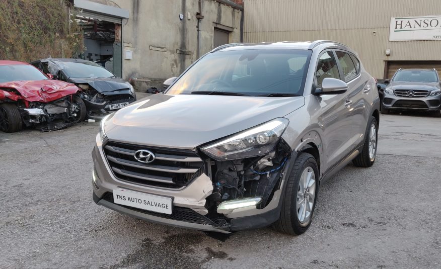 2017 17 HYUNDAI TUCSON 1.7 BLUE DRIVE SE NAV UNRECORDED DAMAGED SALVAGE