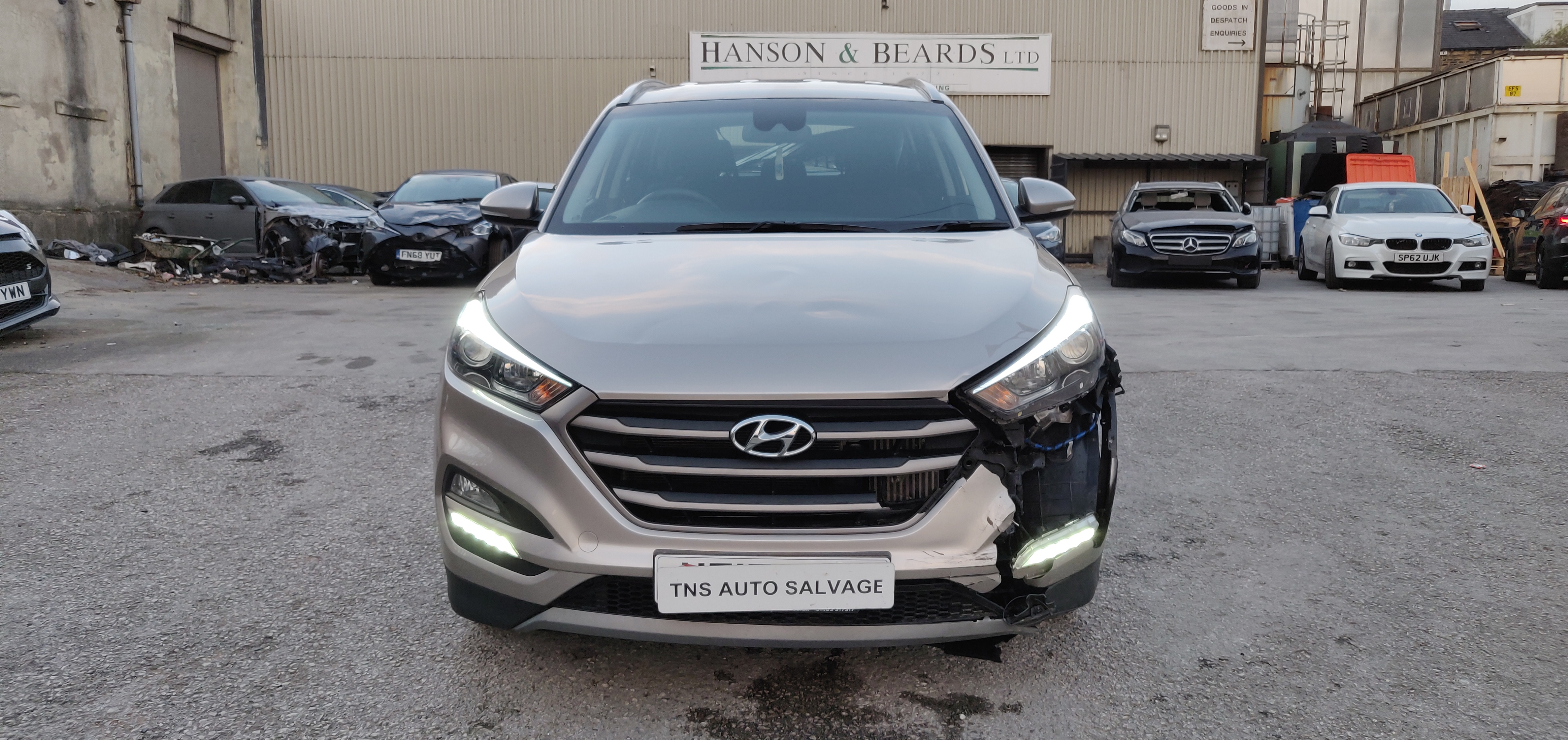2017 17 HYUNDAI TUCSON 1.7 BLUE DRIVE SE NAV UNRECORDED DAMAGED SALVAGE