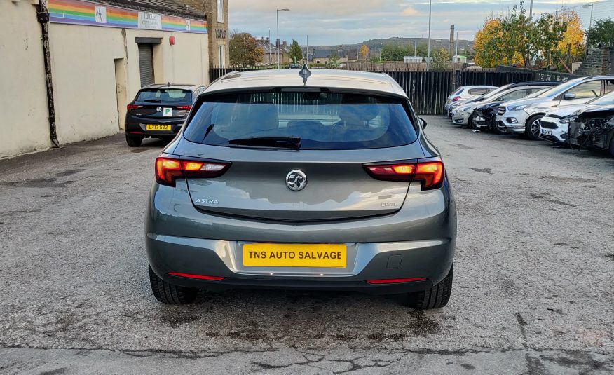 2017 VAUXHALL ASTRA 1.6 CDTI ELITE NAV UNRECORDED DAMAGED SALVAGE