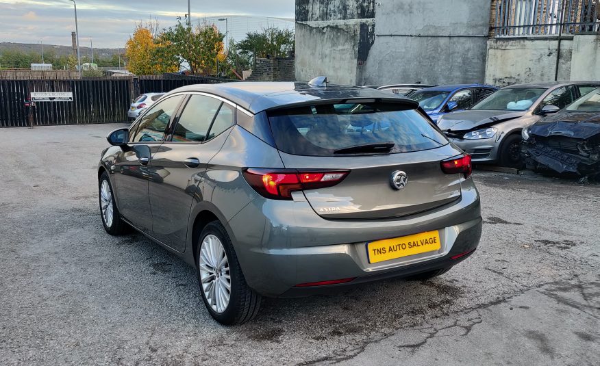 2017 (17) VAUXHALL ASTRA 1.6 CDTI ELITE NAV UNRECORDED DAMAGED SALVAGE