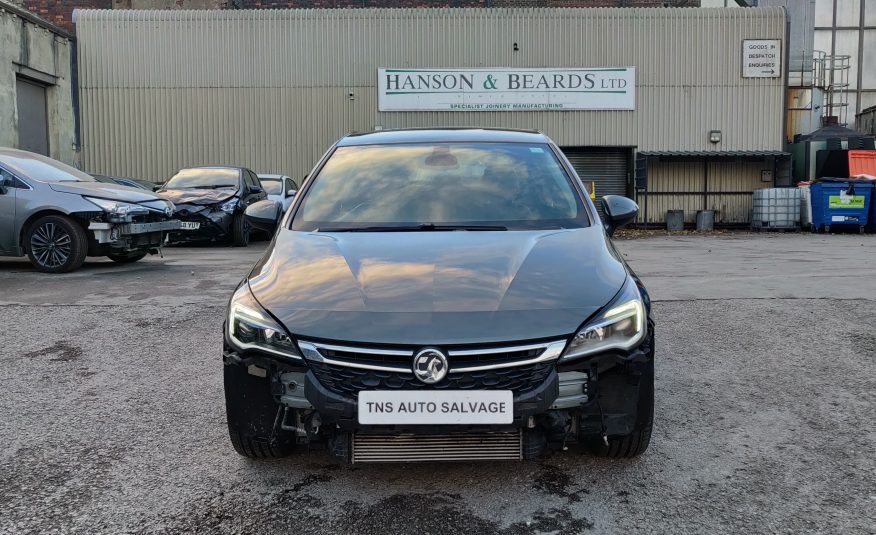 2017 (17) VAUXHALL ASTRA 1.6 CDTI ELITE NAV UNRECORDED DAMAGED SALVAGE