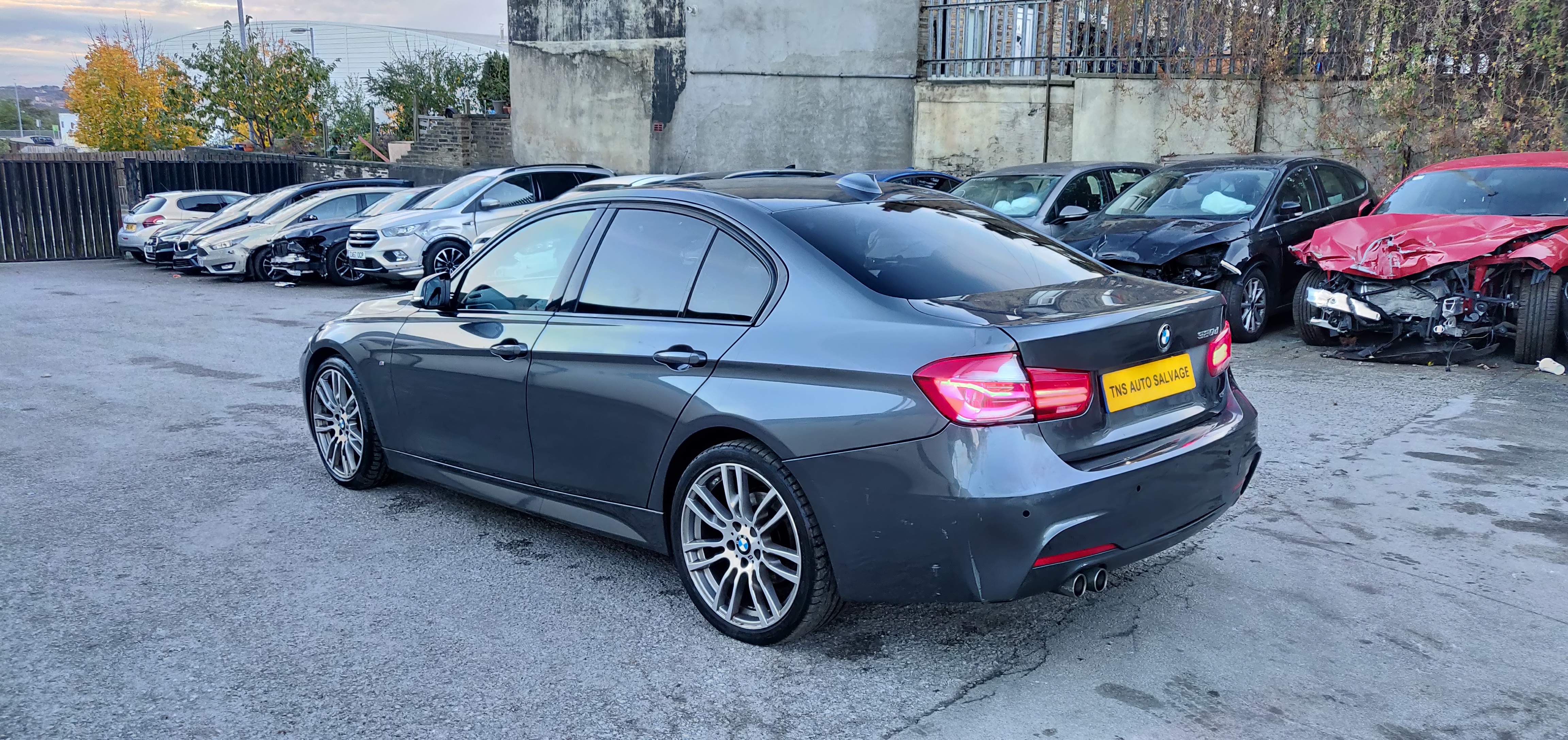 2017 17 BMW 3 SERIES 320D M SPORT AUTO UNRECORDED DAMAGED SALVAGE