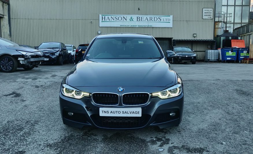 2017 17 BMW 3 SERIES 320D M SPORT AUTO UNRECORDED DAMAGED SALVAGE