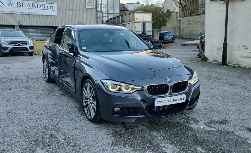 2017 17 BMW 3 SERIES 320D M SPORT AUTO UNRECORDED DAMAGED SALVAGE