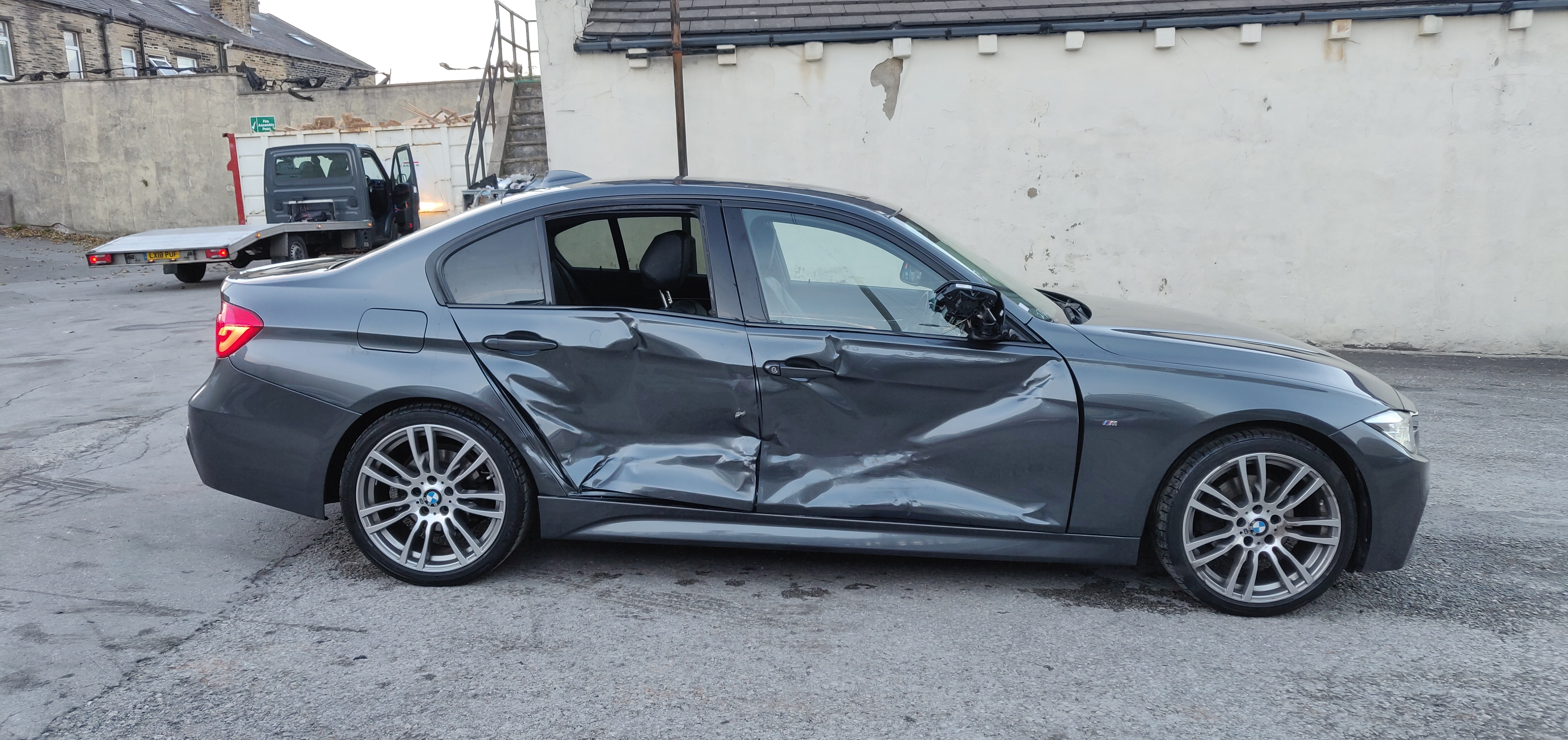 2017 17 BMW 3 SERIES 320D M SPORT AUTO UNRECORDED DAMAGED SALVAGE