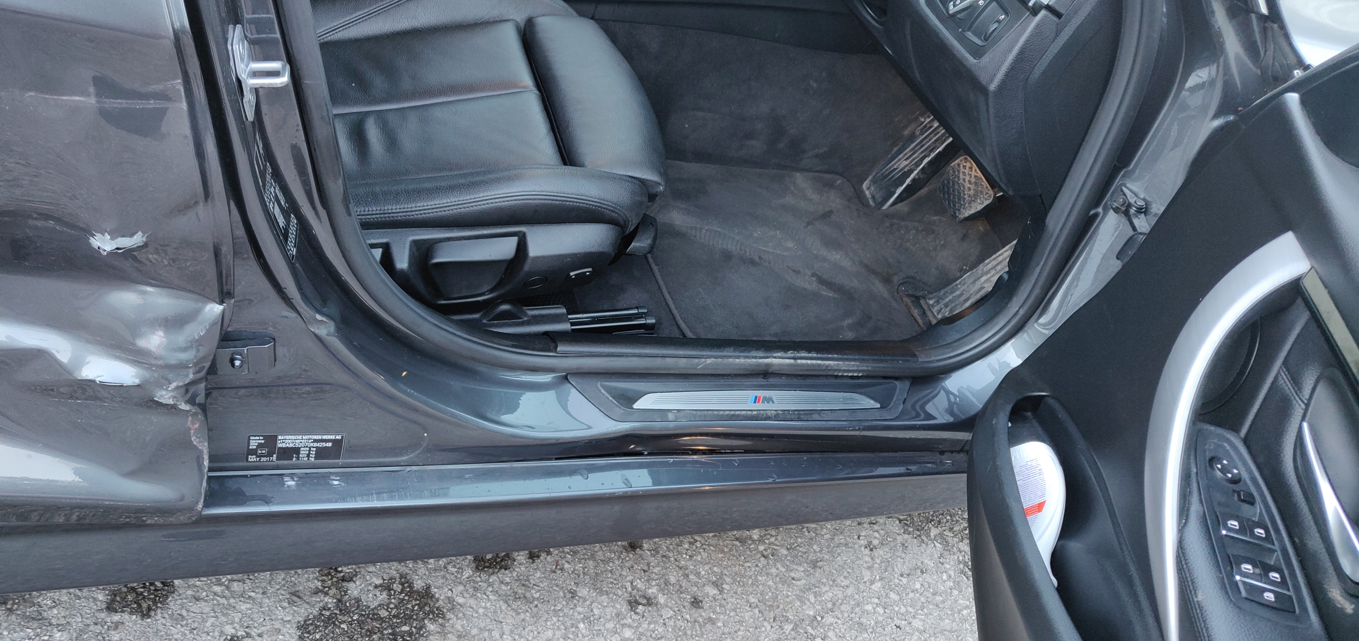 2017 17 BMW 3 SERIES 320D M SPORT AUTO UNRECORDED DAMAGED SALVAGE