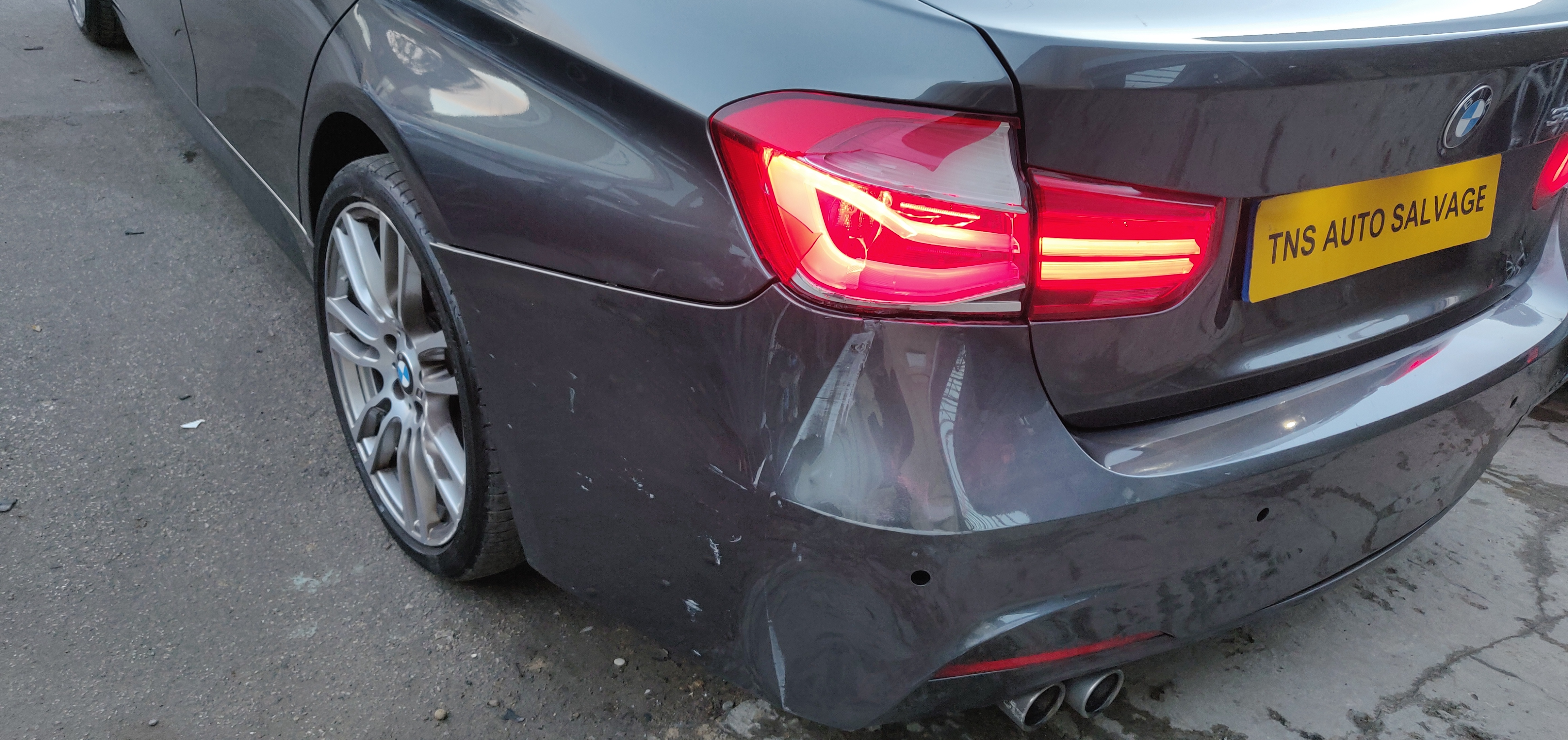 2017 17 BMW 3 SERIES 320D M SPORT AUTO UNRECORDED DAMAGED SALVAGE