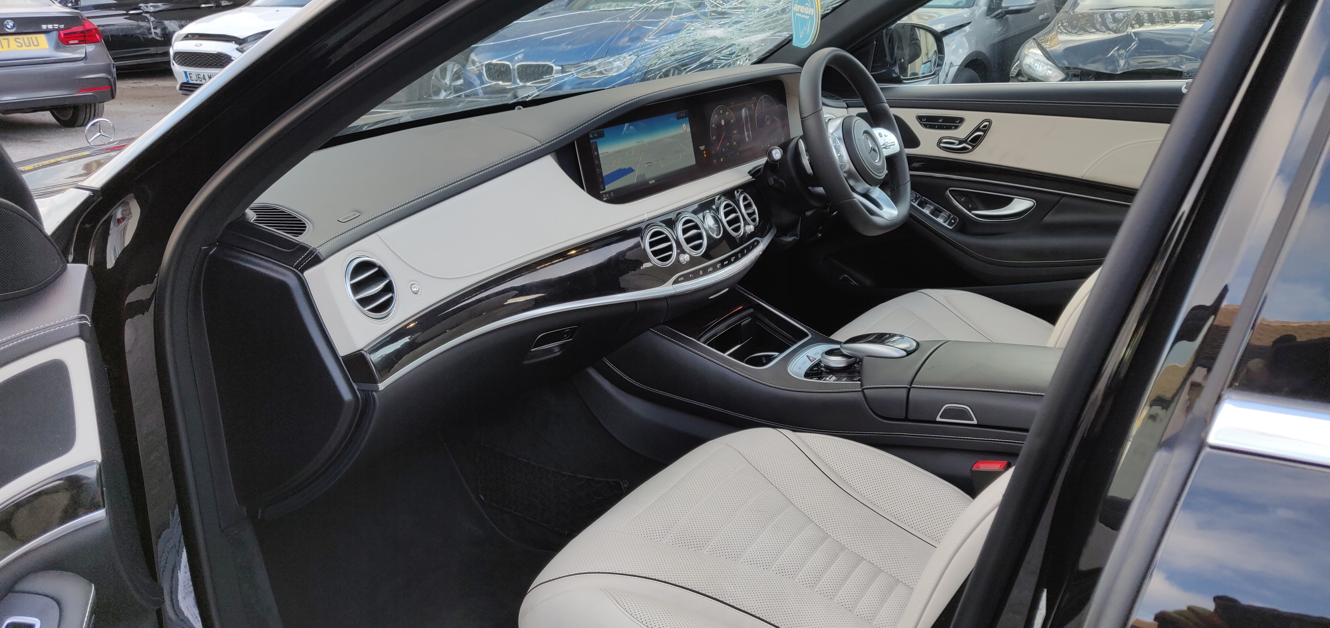 2018 18 MERCEDES-BENZ S CLASS S350L AMGLINE EXEC PREM UNRECORDED DAMAGED SALVAGE