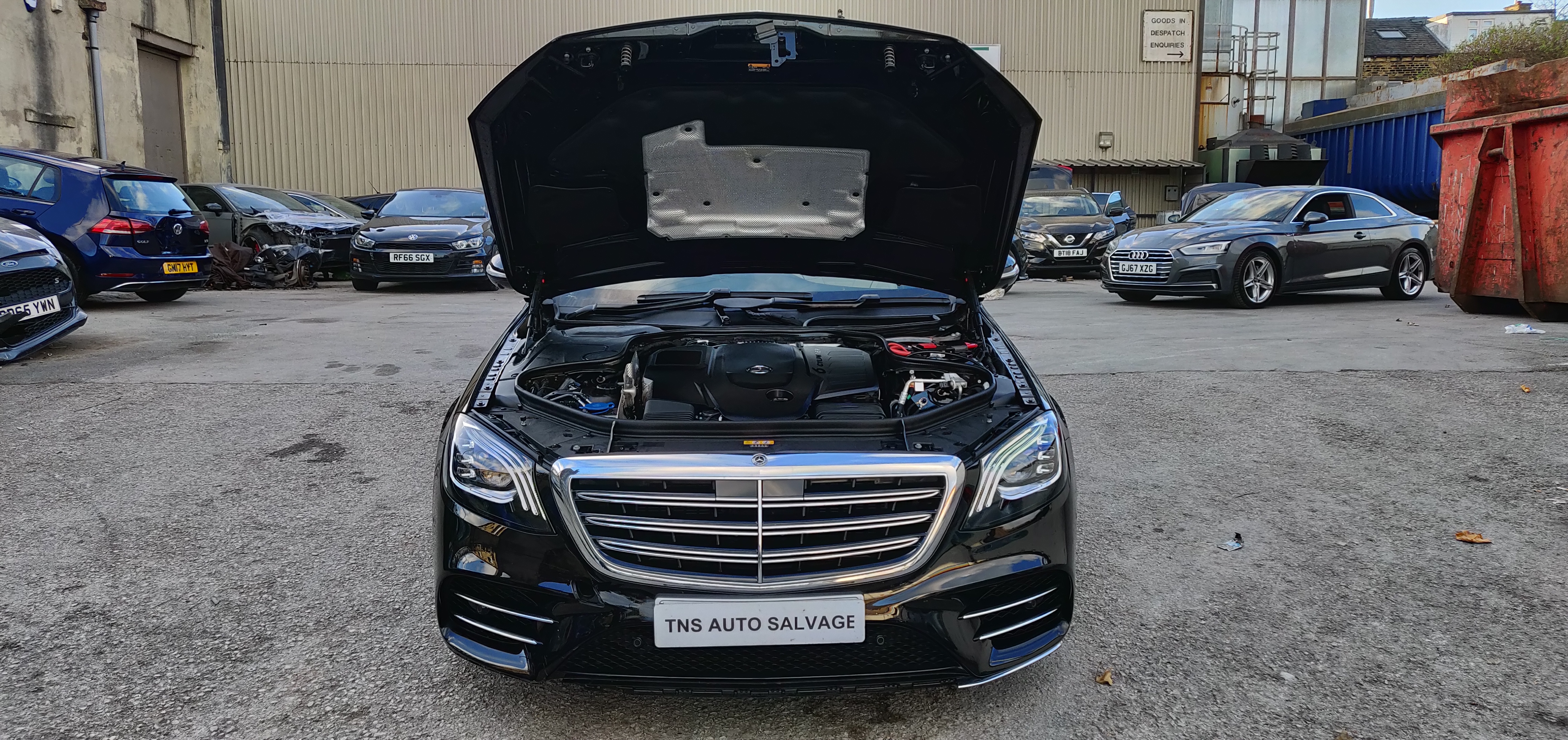 2018 18 MERCEDES-BENZ S CLASS S350L AMGLINE EXEC PREM UNRECORDED DAMAGED SALVAGE