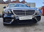 2018 18 MERCEDES-BENZ S CLASS S350L AMGLINE EXEC PREM UNRECORDED DAMAGED SALVAGE