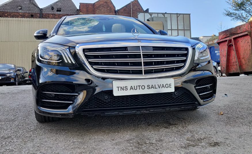 2018 18 MERCEDES-BENZ S CLASS S350L AMGLINE EXEC PREM UNRECORDED DAMAGED SALVAGE