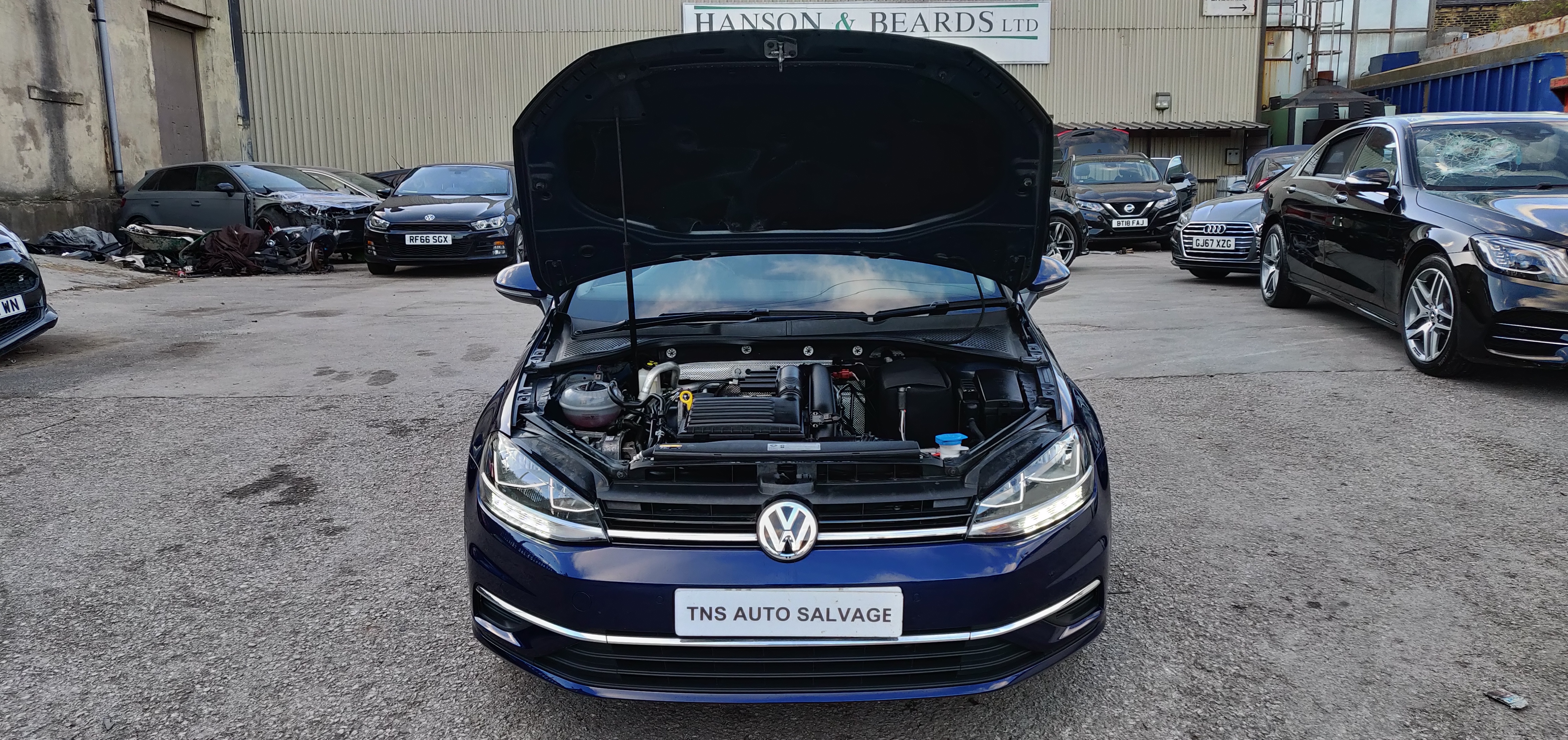 2017 17 VOLKSWAGEN GOLF SE 1.4 TSI DSG AUTO MK 7.5 CAT S DAMAGED SALVAGE