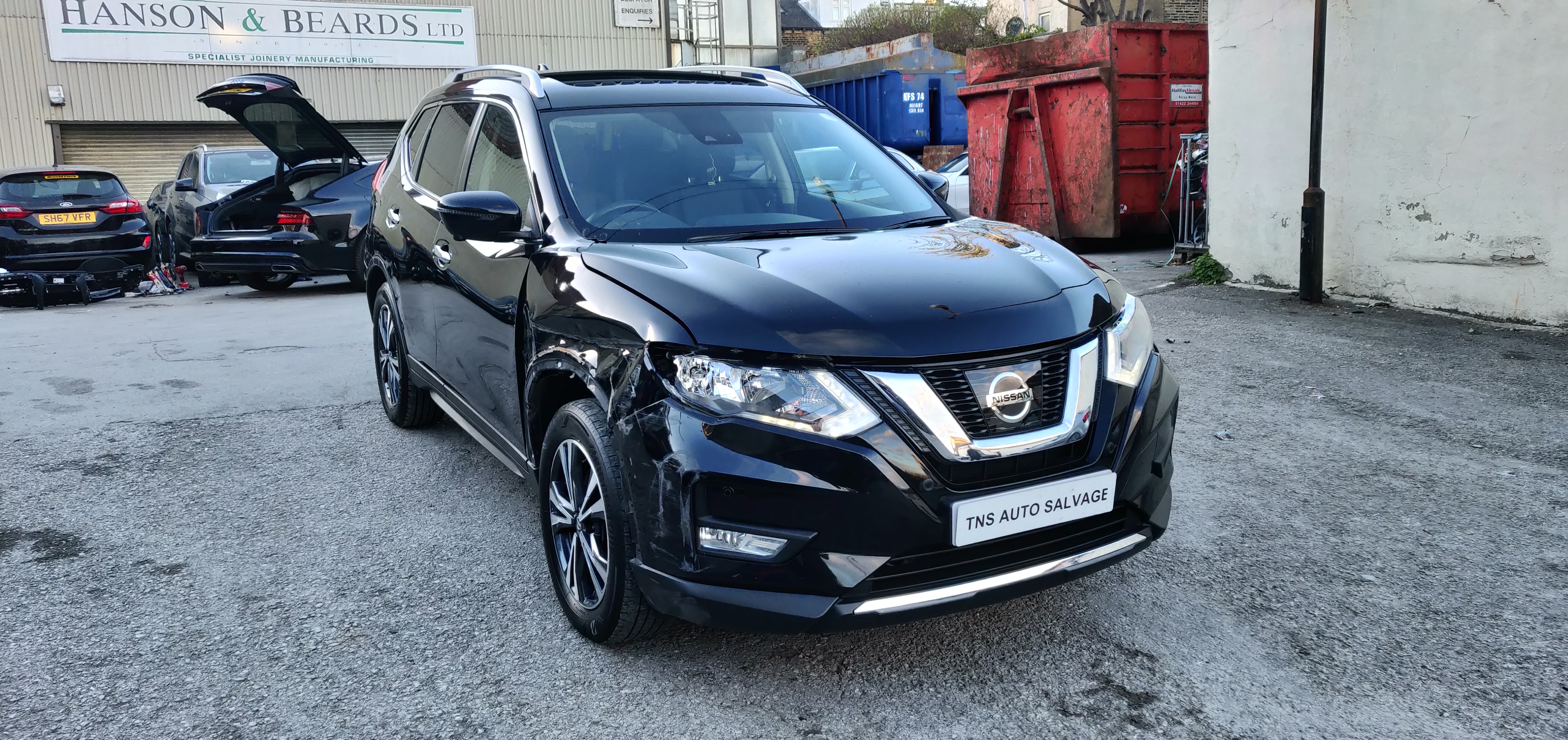 2017 67 NISSAN X-TRAIL N-CONNECTA 1.6 DCI CAT S DAMAGED SALVAGE