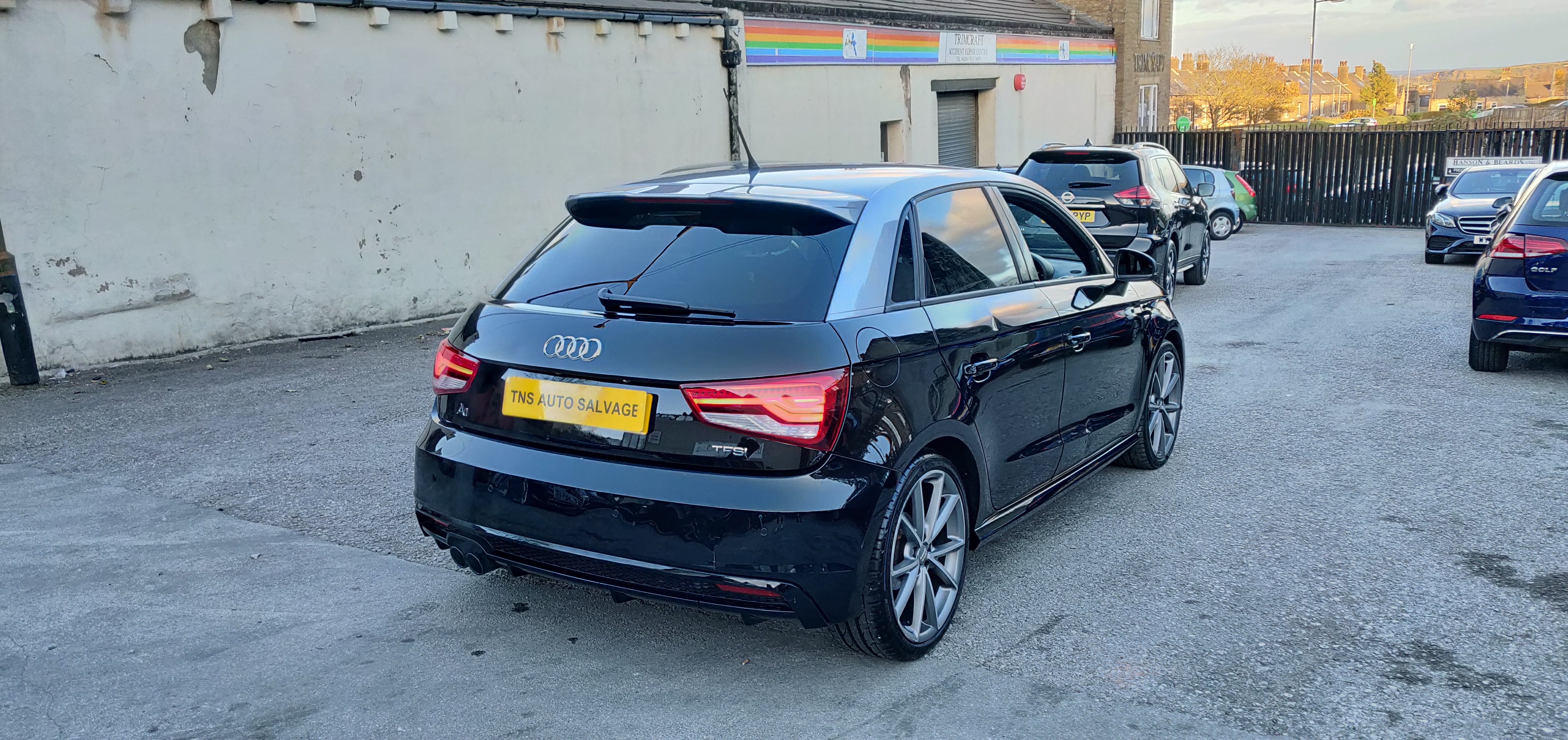 2018 AUDI A1 1.4 TFSI AUTO S LINE BLACK EDITION NAV UNRECORDED DAMAGED SALVAGE