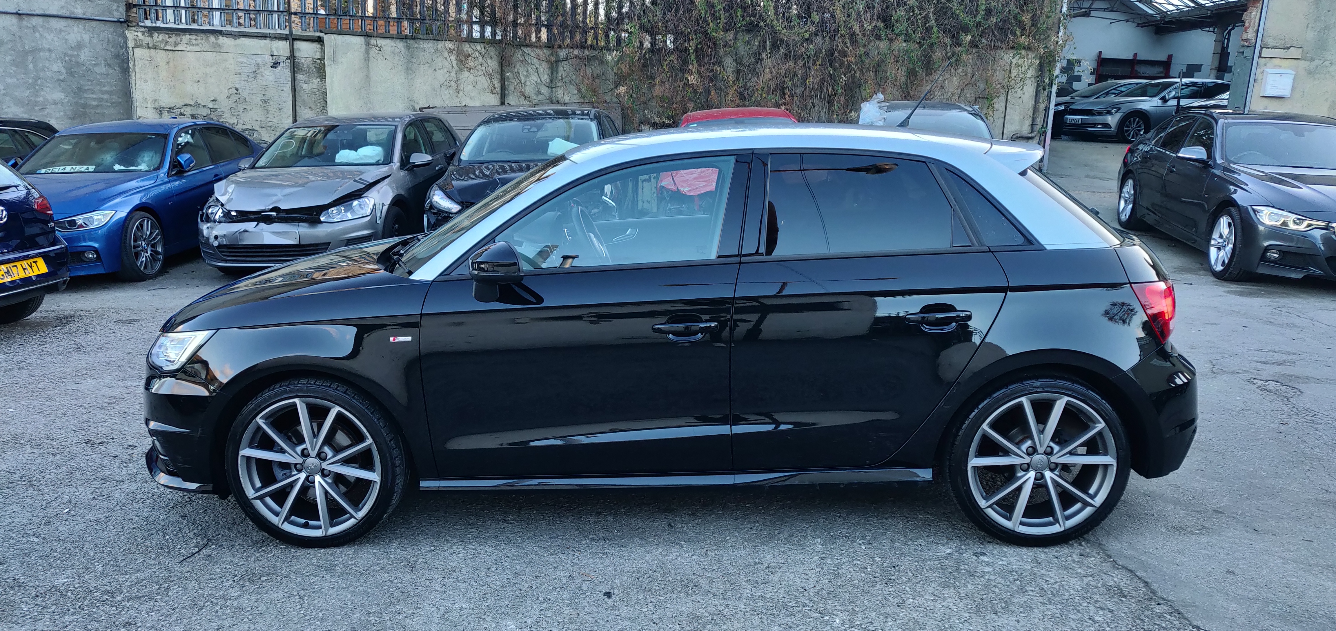 2018 AUDI A1 1.4 TFSI AUTO S LINE BLACK EDITION NAV UNRECORDED DAMAGED SALVAGE