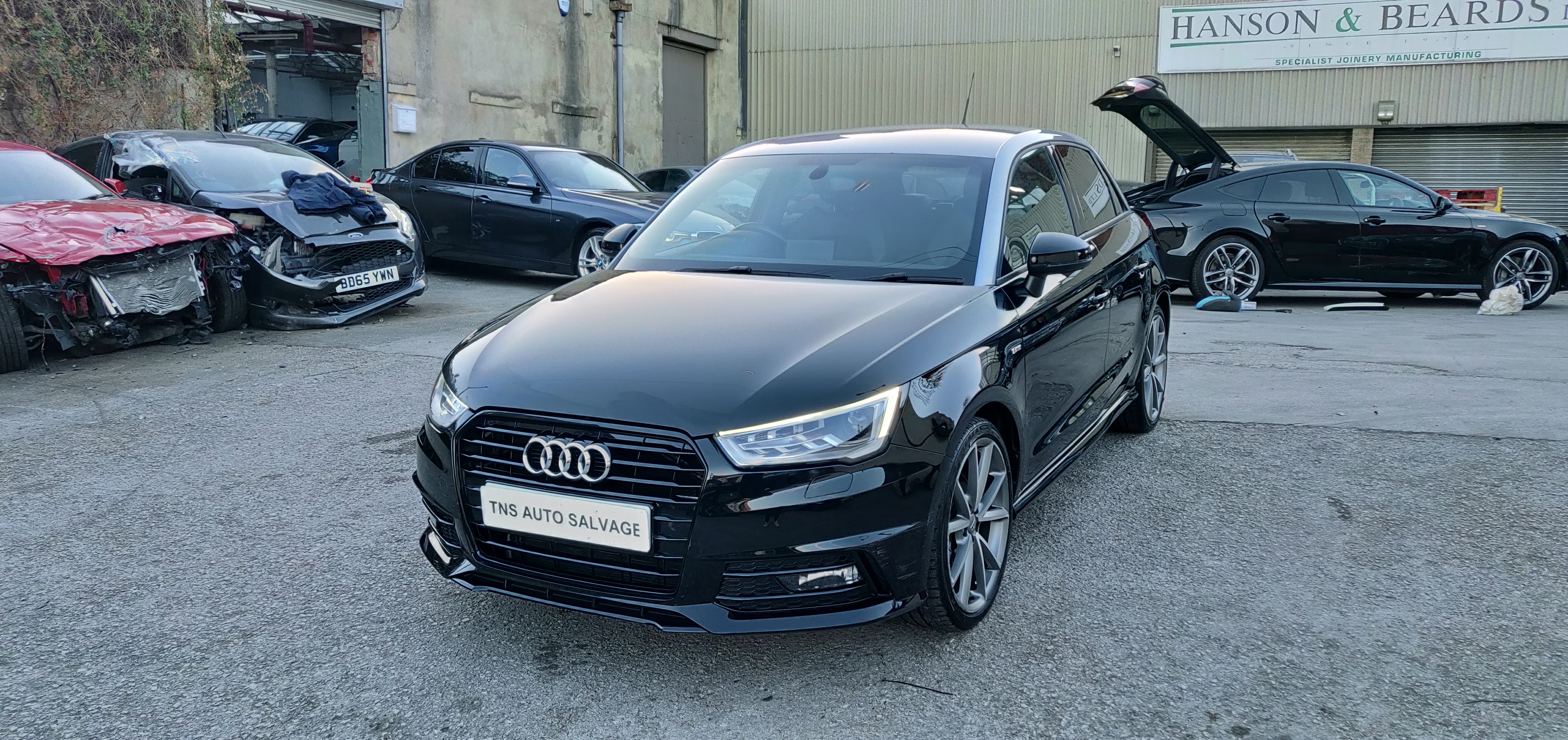 2018 AUDI A1 1.4 TFSI AUTO S LINE BLACK EDITION NAV UNRECORDED DAMAGED SALVAGE