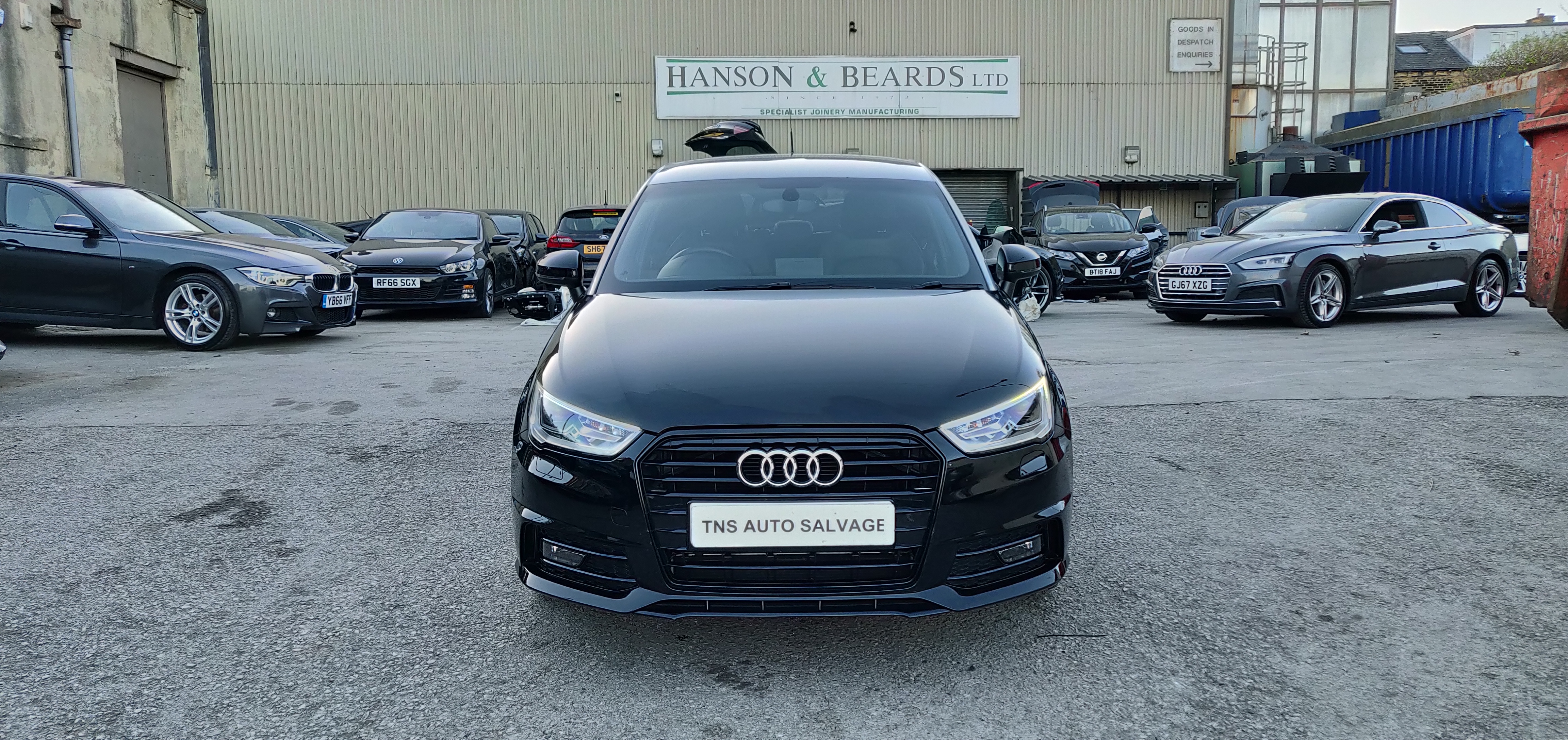 2018 AUDI A1 1.4 TFSI AUTO S LINE BLACK EDITION NAV UNRECORDED DAMAGED SALVAGE