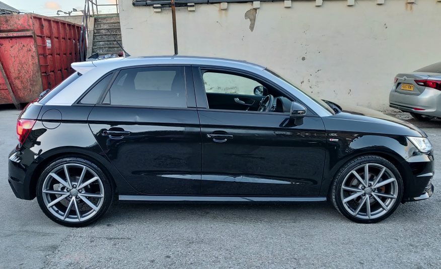 2018 AUDI A1 1.4 TFSI AUTO S LINE BLACK EDITION NAV UNRECORDED DAMAGED SALVAGE