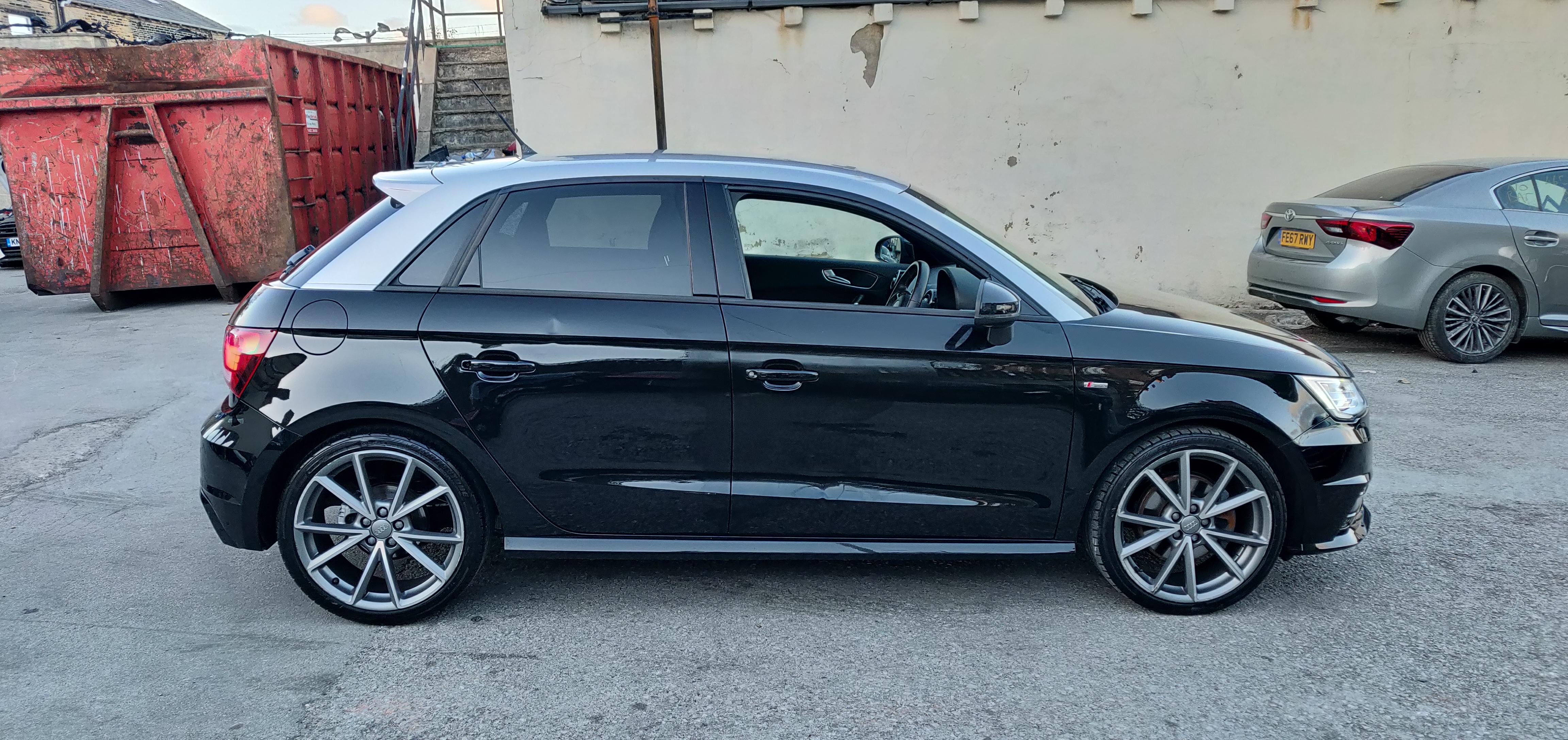 2018 AUDI A1 1.4 TFSI AUTO S LINE BLACK EDITION NAV UNRECORDED DAMAGED SALVAGE