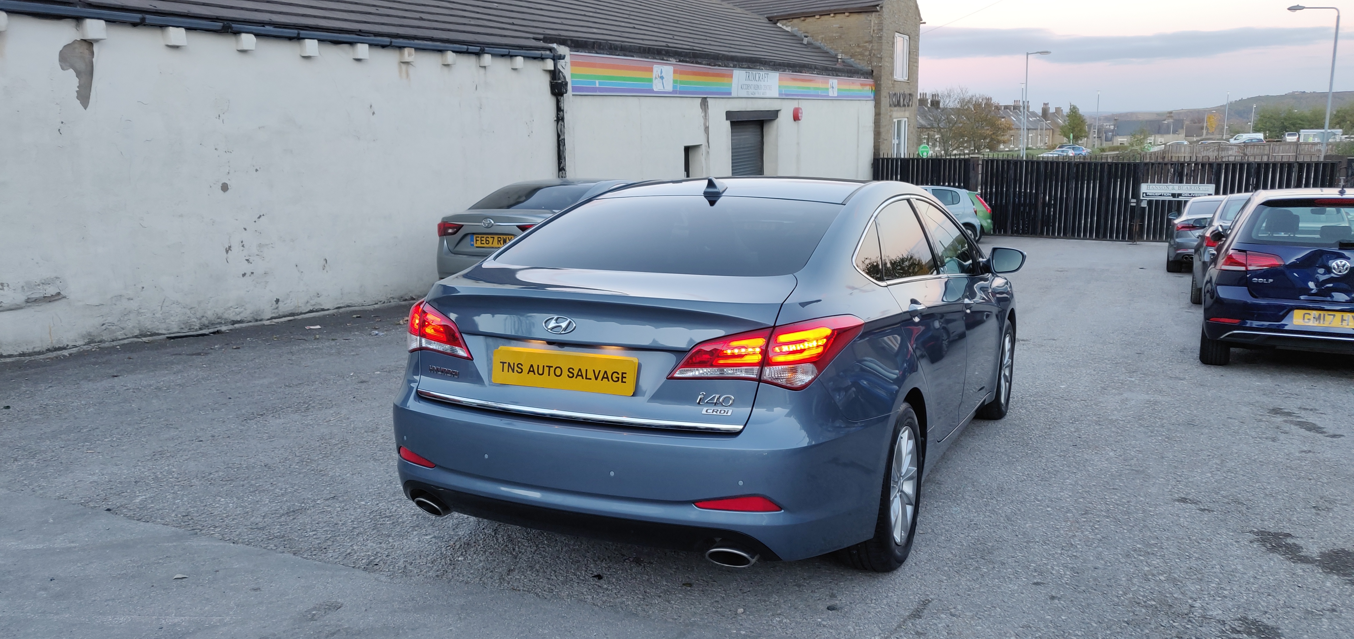 2017 HYUNDAI i40 SE NAV 1.7 CRDi BLUE DRIVE UNRECORDED DAMAGED SALVAGE