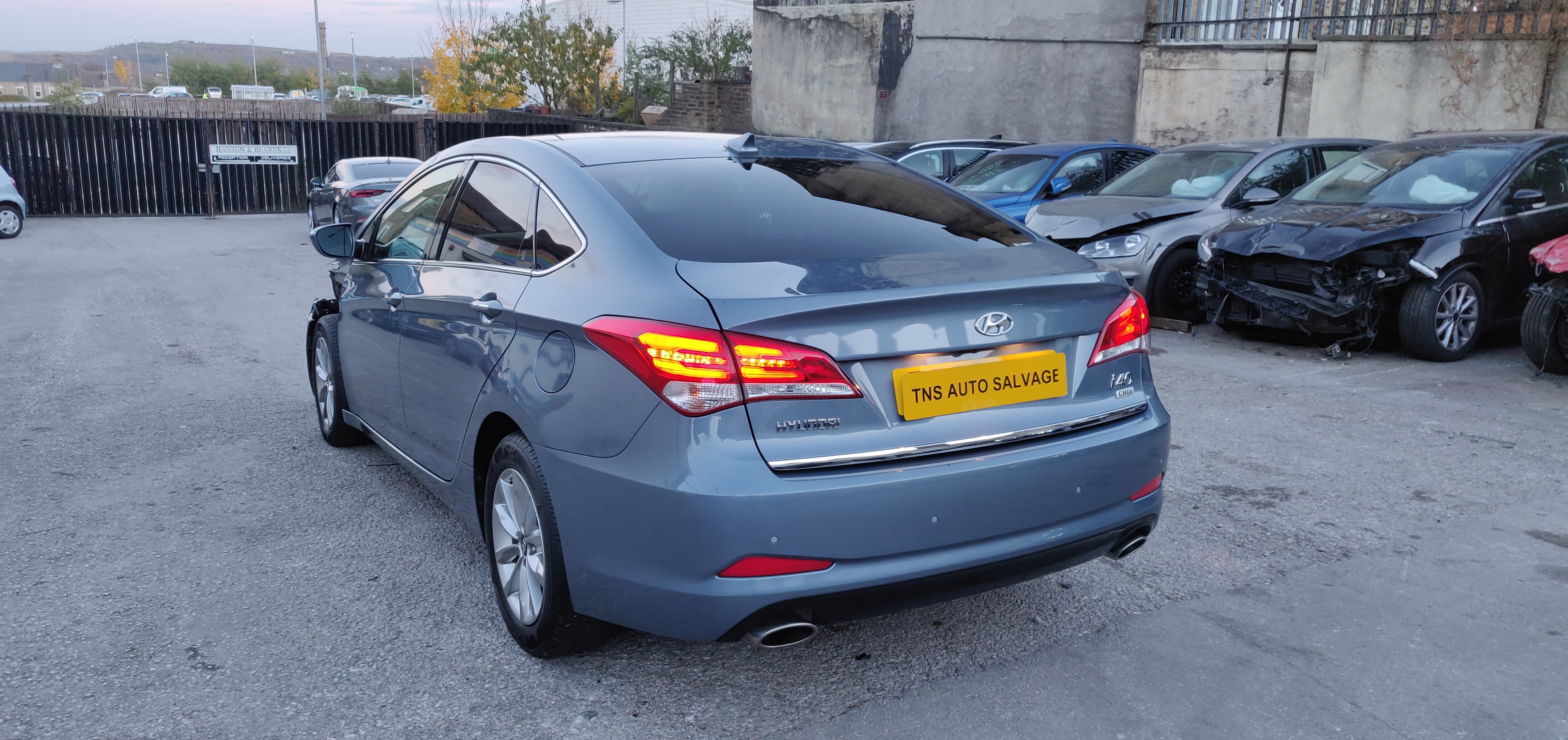 2017 HYUNDAI i40 SE NAV 1.7 CRDi BLUE DRIVE UNRECORDED DAMAGED SALVAGE