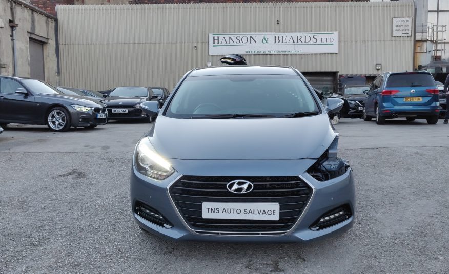 2017 HYUNDAI i40 SE NAV 1.7 CRDi BLUE DRIVE UNRECORDED DAMAGED SALVAGE