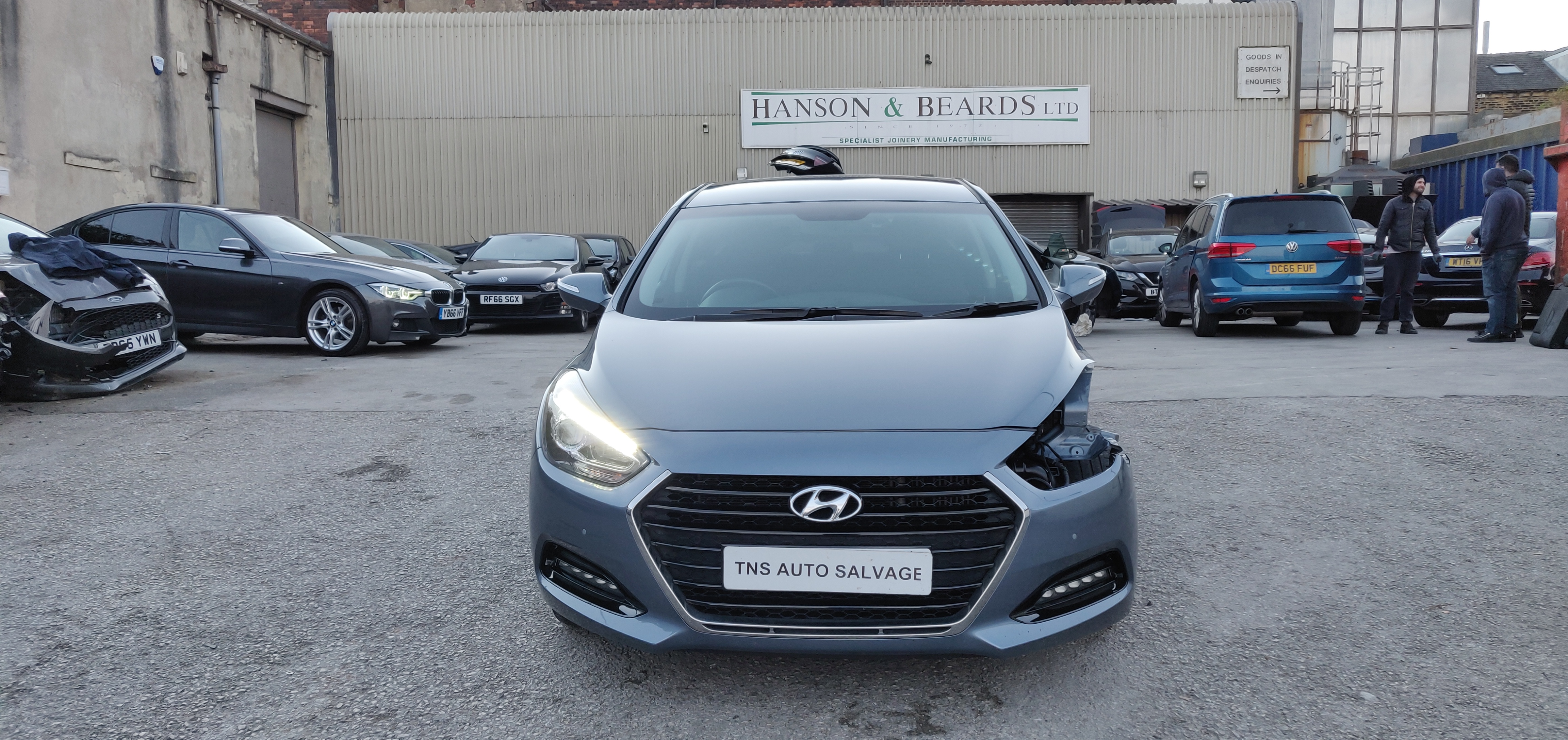 2017 HYUNDAI i40 SE NAV 1.7 CRDi BLUE DRIVE UNRECORDED DAMAGED SALVAGE