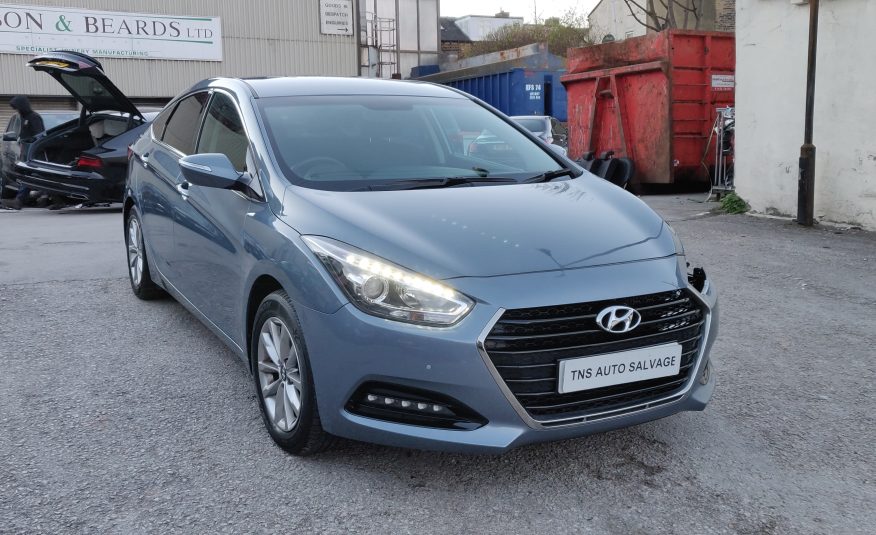 2017 HYUNDAI i40 SE NAV 1.7 CRDi BLUE DRIVE UNRECORDED DAMAGED SALVAGE