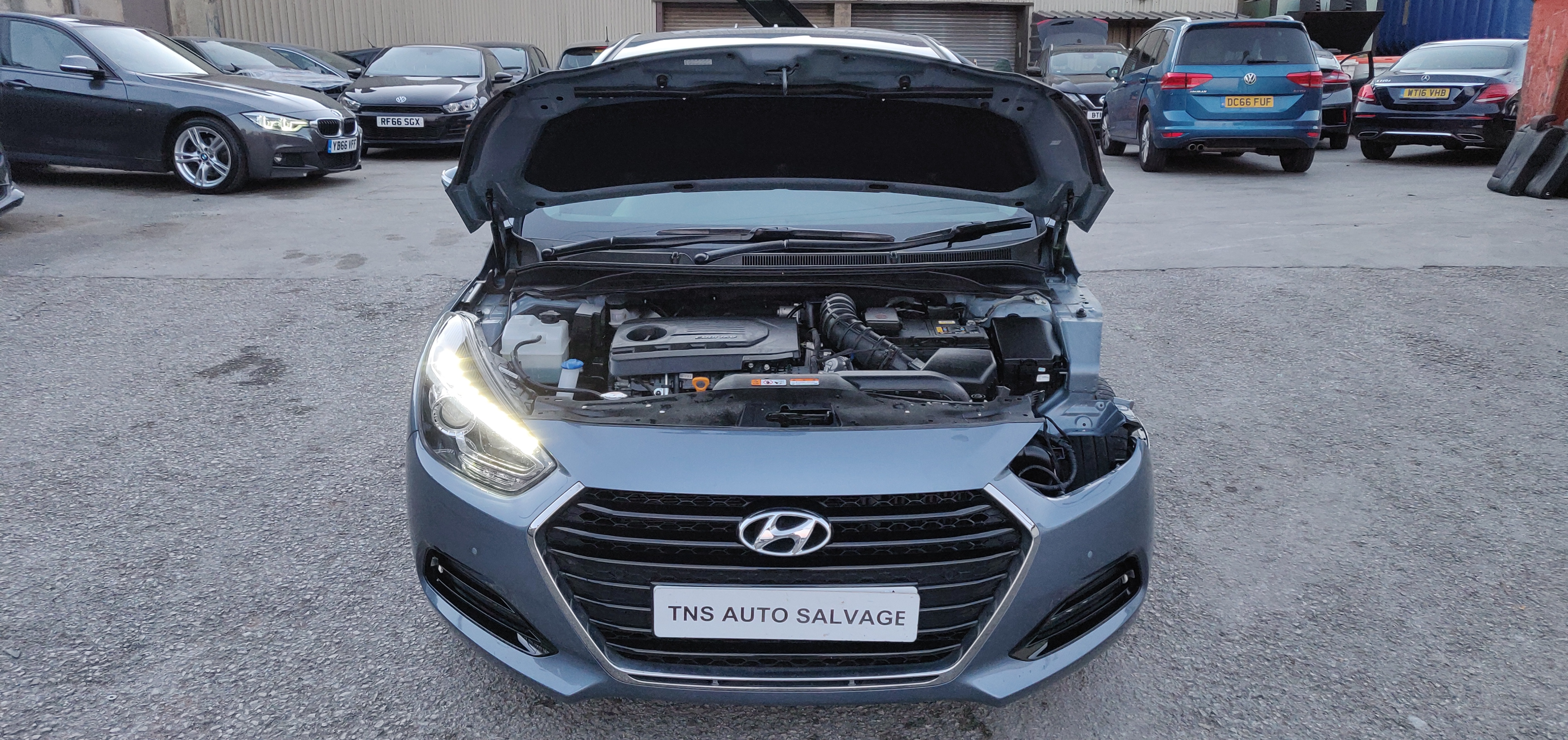 2017 HYUNDAI i40 SE NAV 1.7 CRDi BLUE DRIVE UNRECORDED DAMAGED SALVAGE