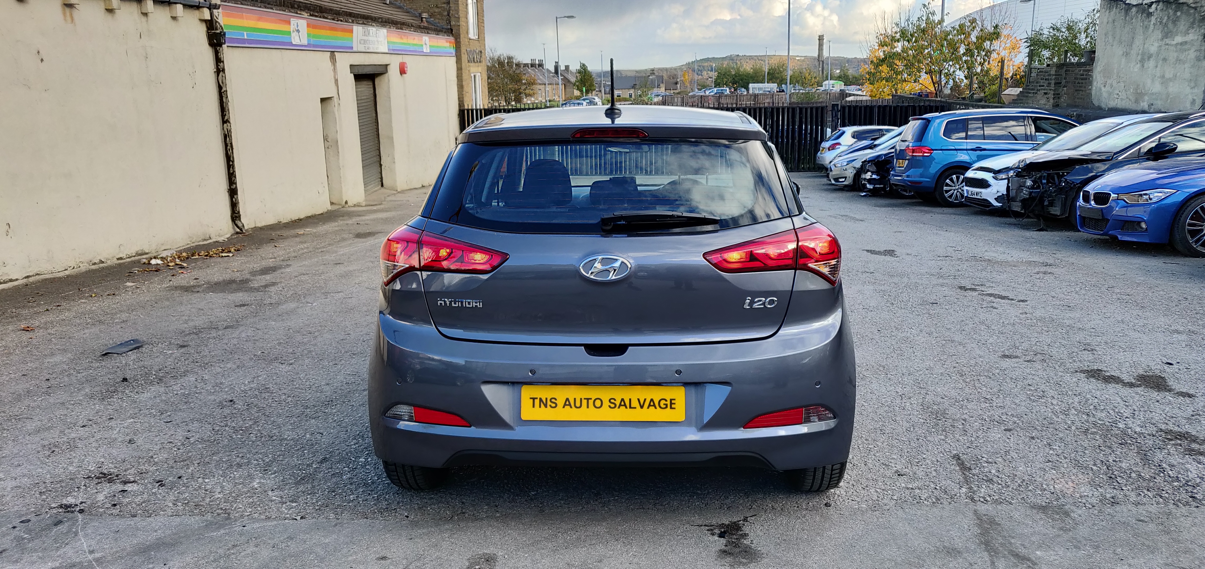 2018 18 HYUNDAI i20 1.2L SE MPI CAT N DAMAGED SALVAGE