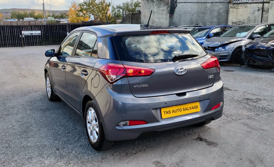 2018 18 HYUNDAI i20 1.2L SE MPI CAT N DAMAGED SALVAGE