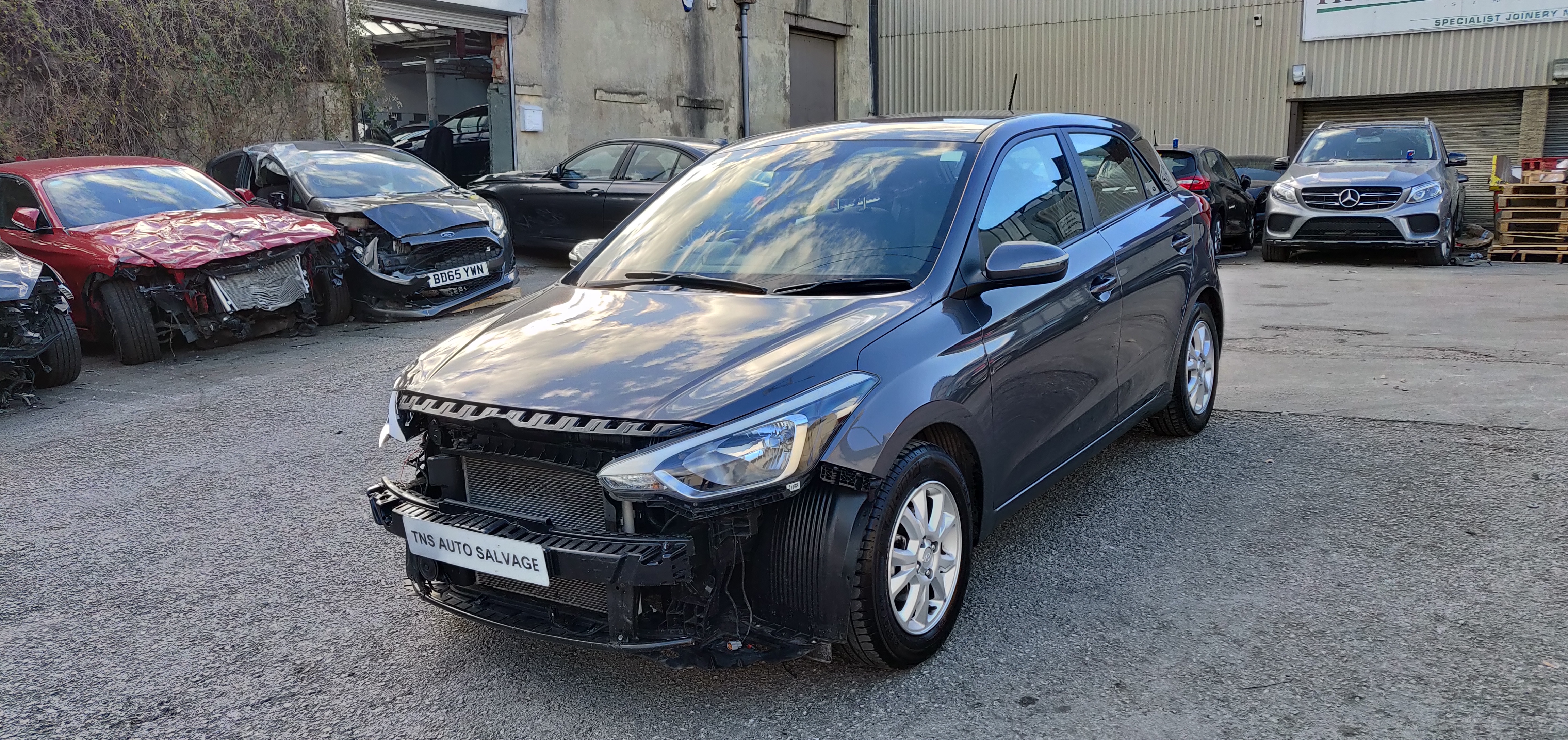 2018 18 HYUNDAI i20 1.2L SE MPI CAT N DAMAGED SALVAGE