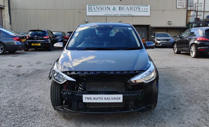 2018 18 HYUNDAI i20 1.2L SE MPI CAT N DAMAGED SALVAGE