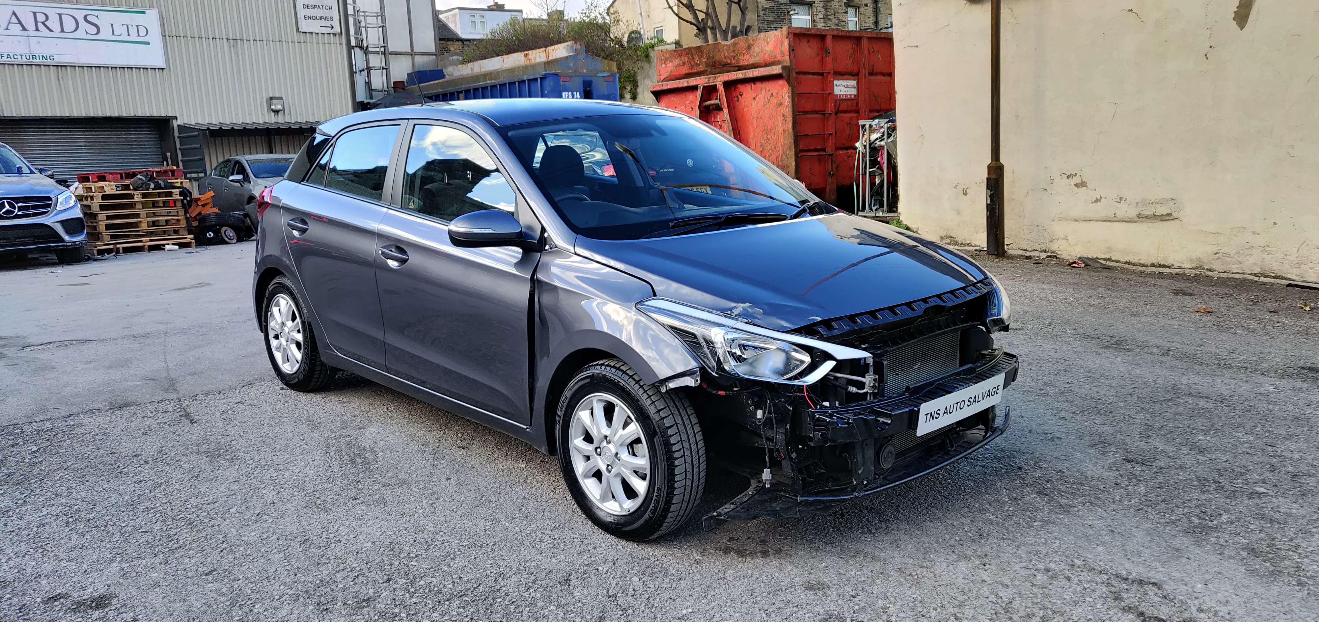 2018 18 HYUNDAI i20 1.2L SE MPI CAT N DAMAGED SALVAGE