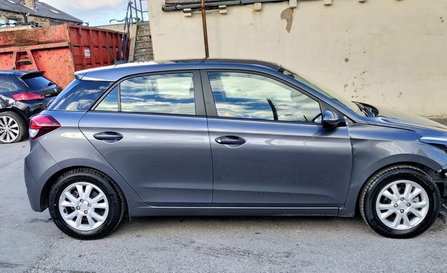 2018 18 HYUNDAI i20 1.2L SE MPI CAT N DAMAGED SALVAGE