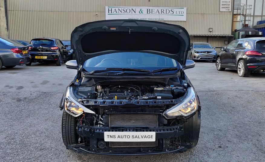 2018 18 HYUNDAI i20 1.2L SE MPI CAT N DAMAGED SALVAGE