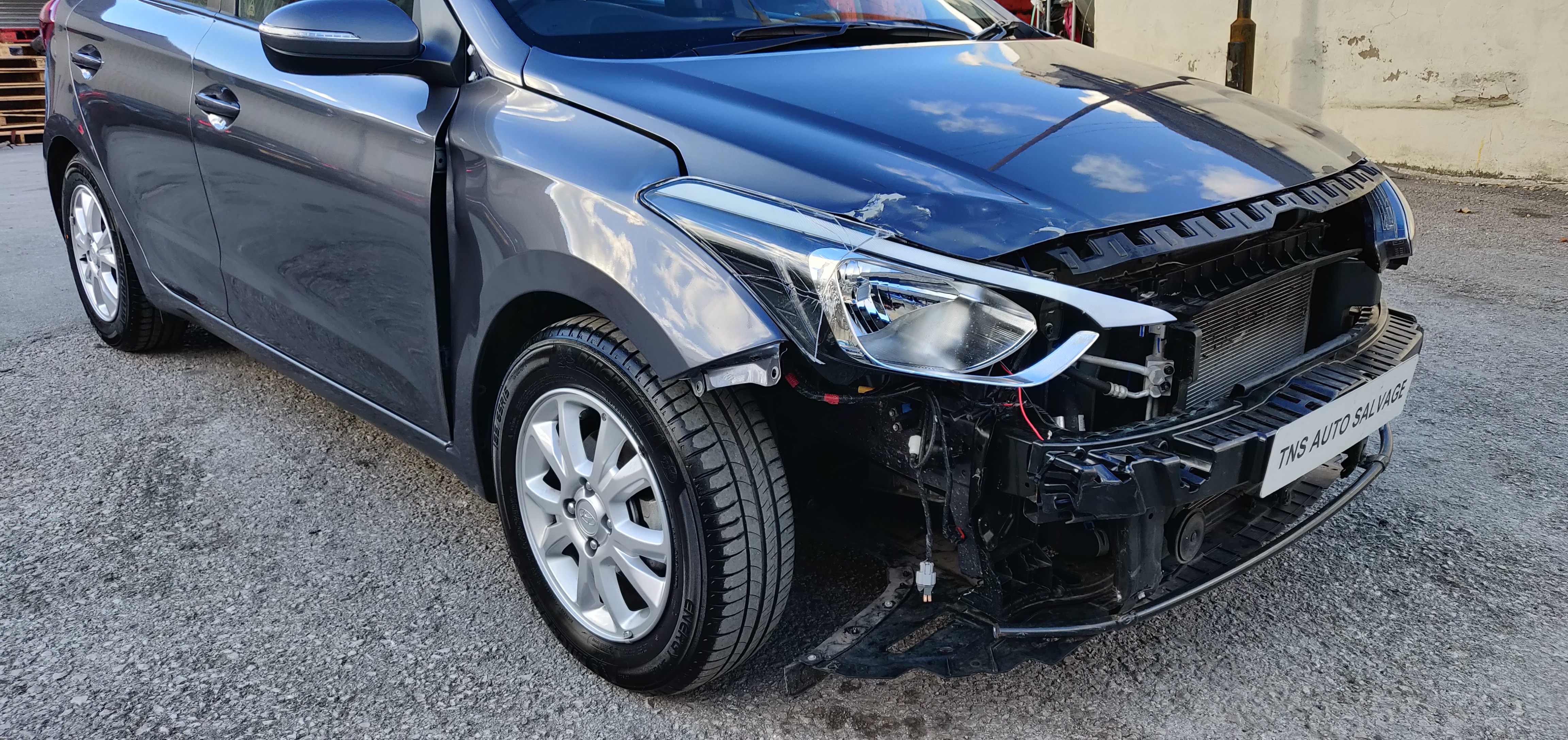 2018 18 HYUNDAI i20 1.2L SE MPI CAT N DAMAGED SALVAGE